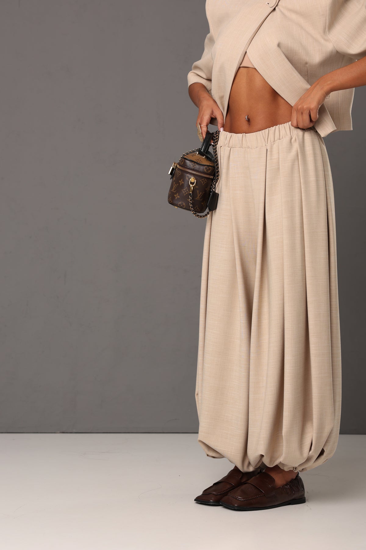 PANTALONI SENIOR SABBIA BY MARZIA MANGO