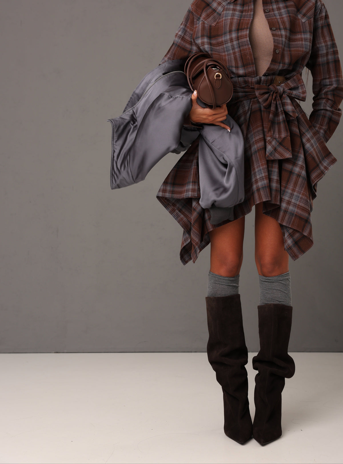 GONNA TARTAN SELENA MARRONE