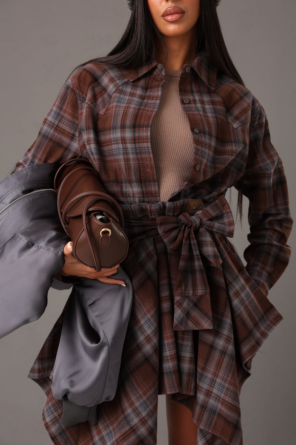 GONNA TARTAN SELENA MARRONE