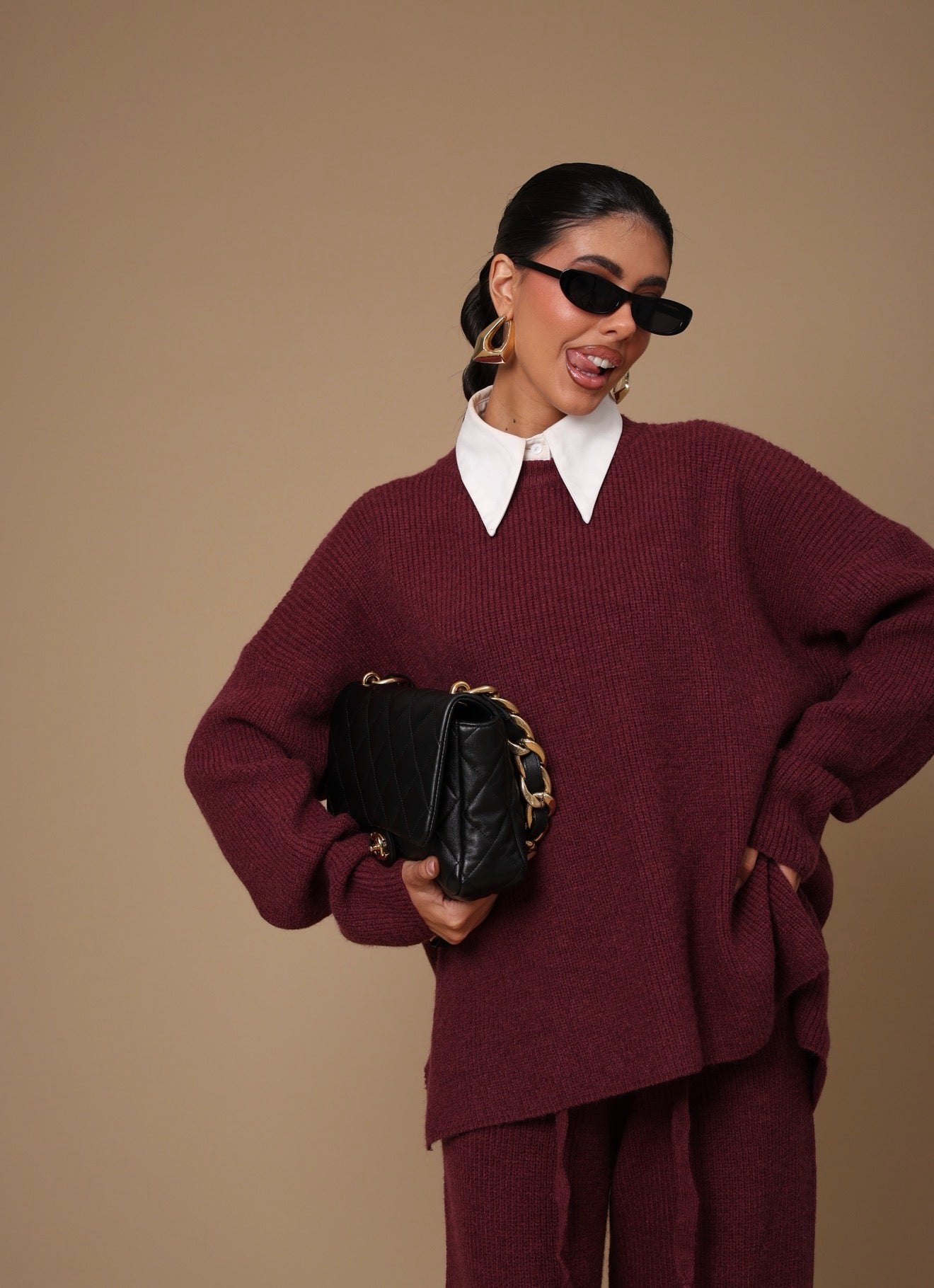 COORDINATO "IL PIU BELLO DELLA STORIA" BORDEAUX