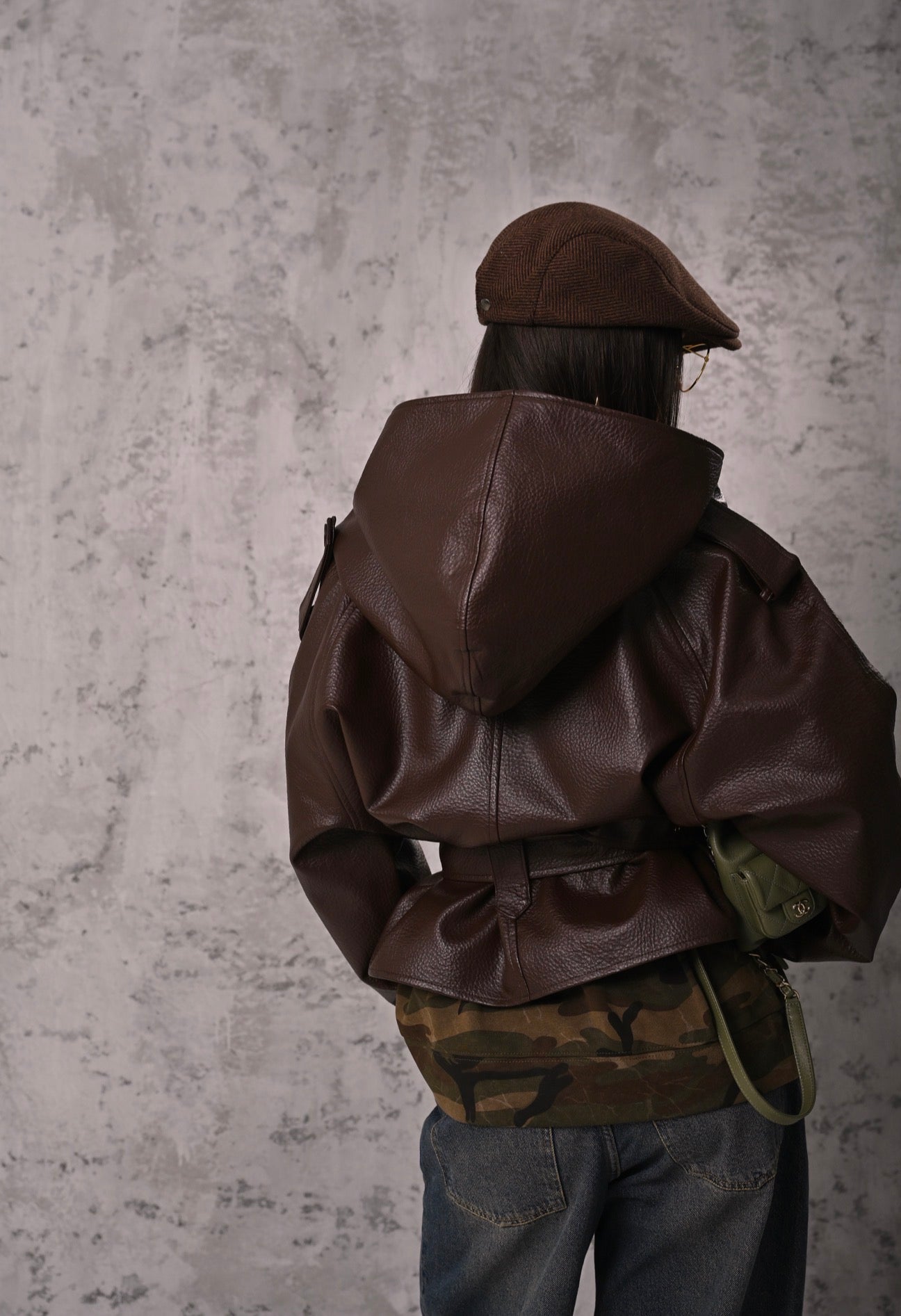 CHIODO CAPPUCCIO LARISSA MARRONE