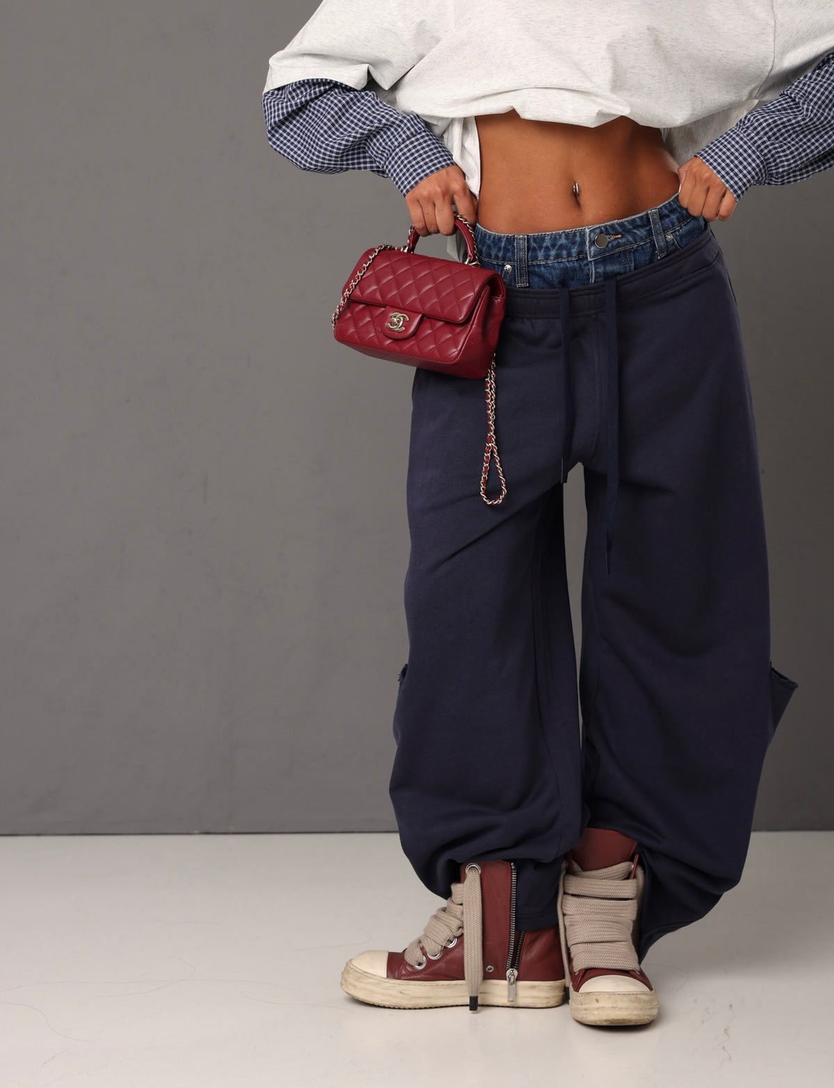 PANTATUTA YUNA BLU + BUSTINO DENIM