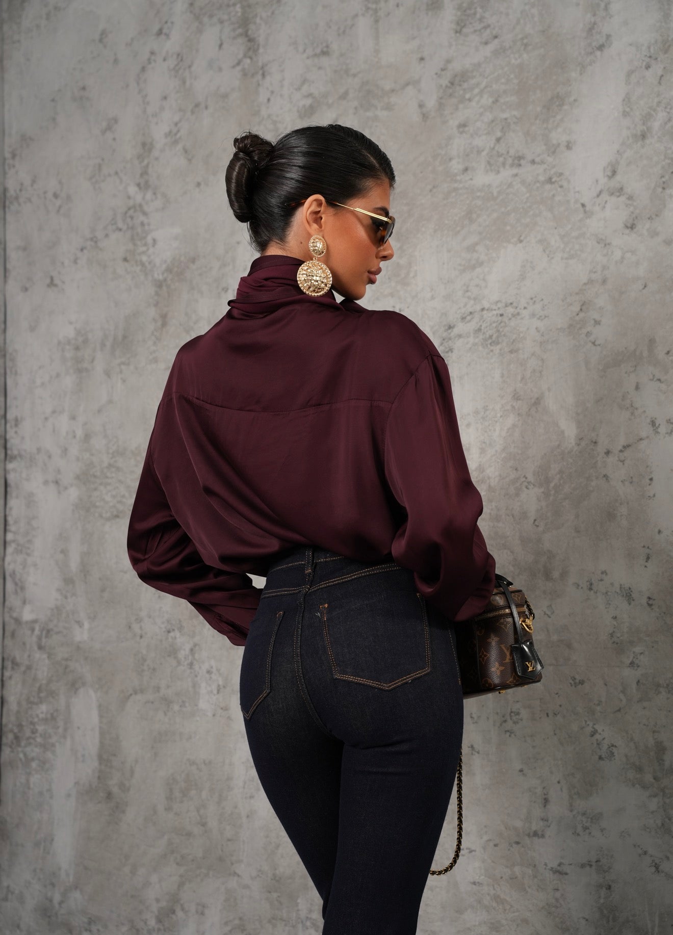 JEANS LIPSIA DENIM SCURO PUSH UP