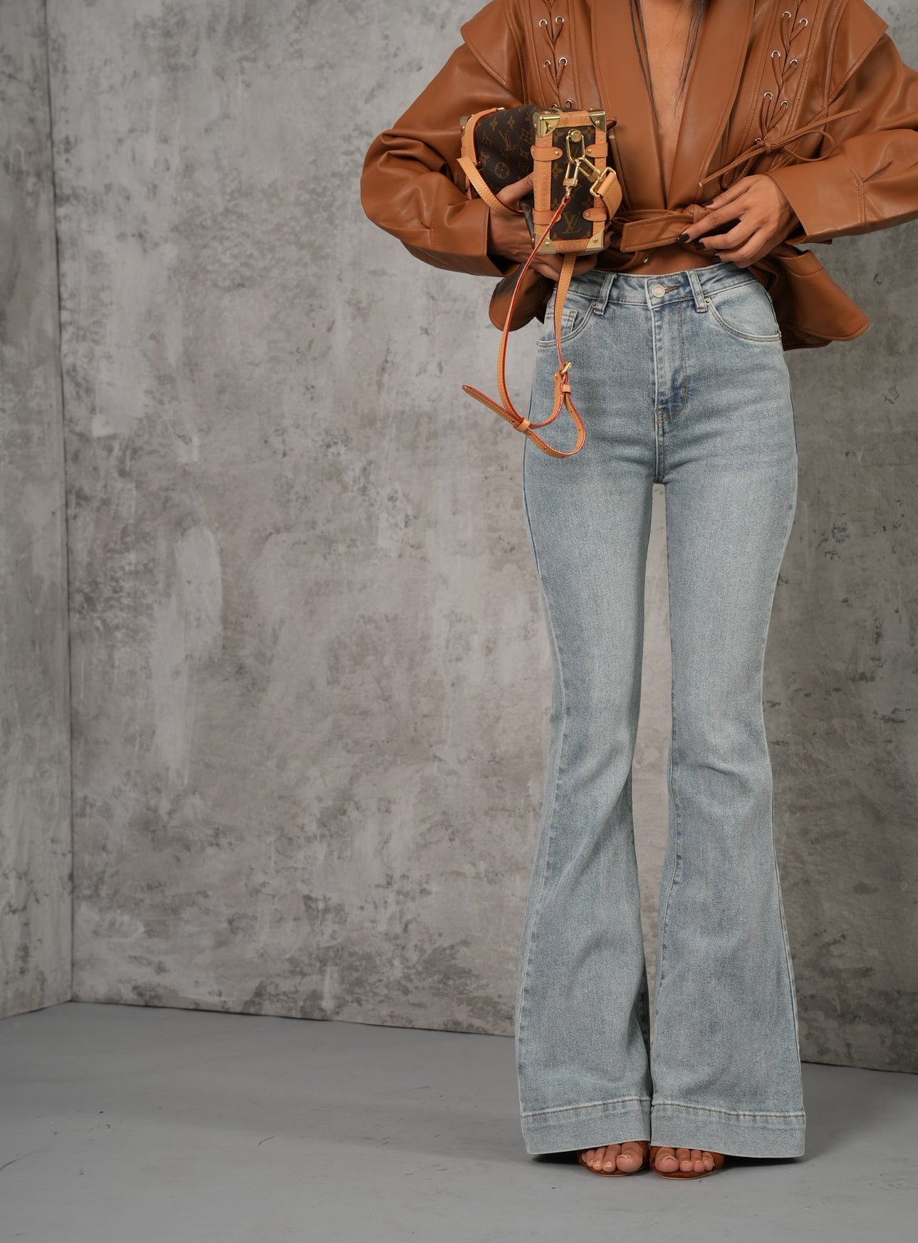 JEANS ZAMPA DENNIS DENIM CHIARO