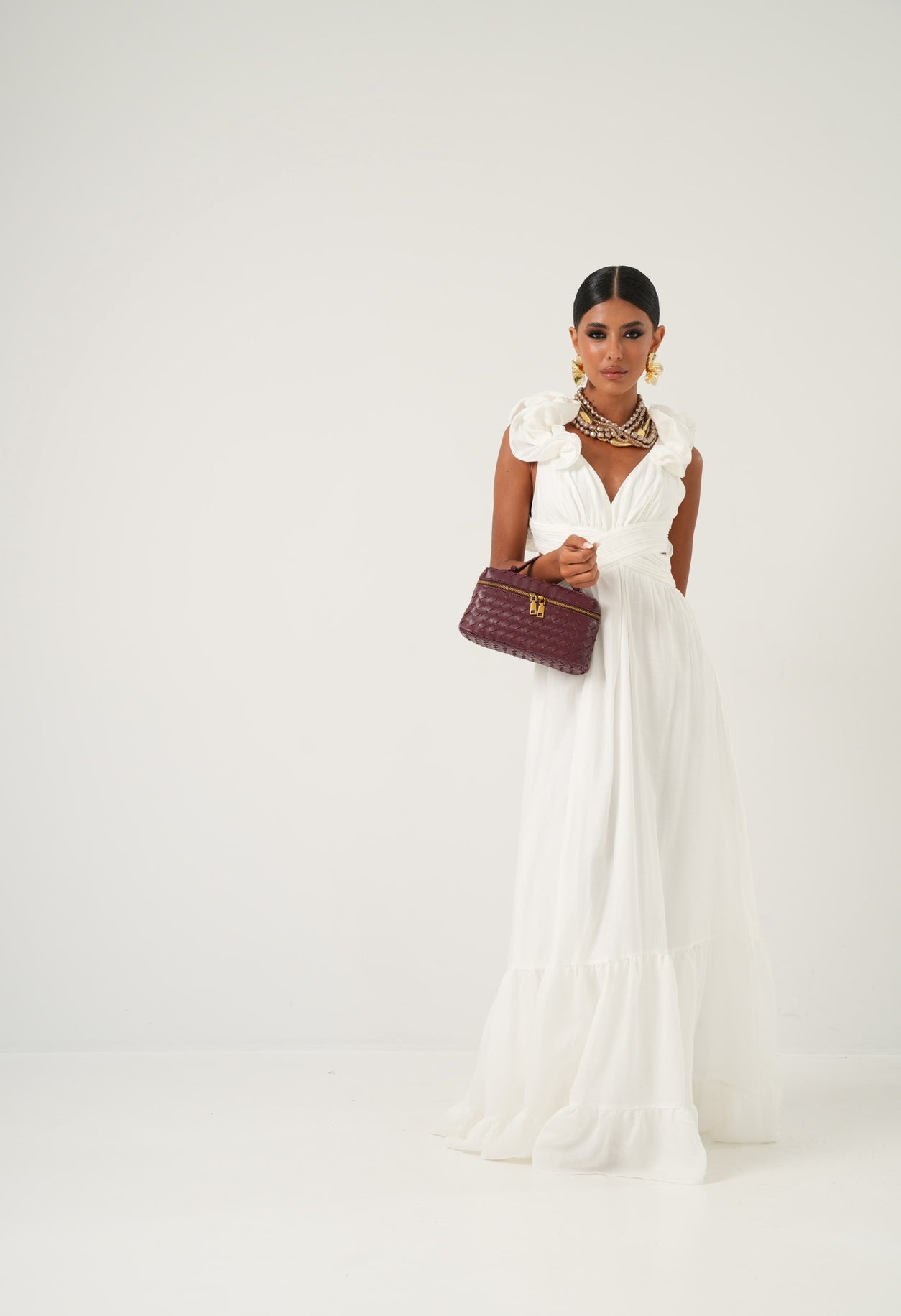 Vestito Jacqueline bianco