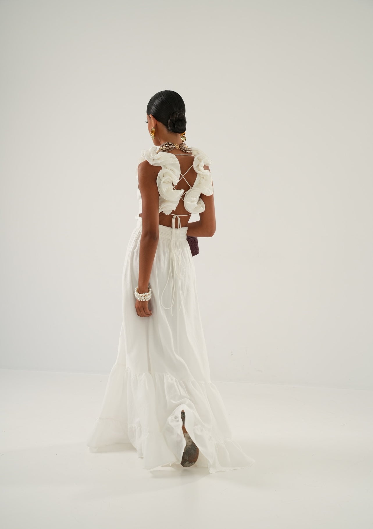 Vestito Jacqueline bianco