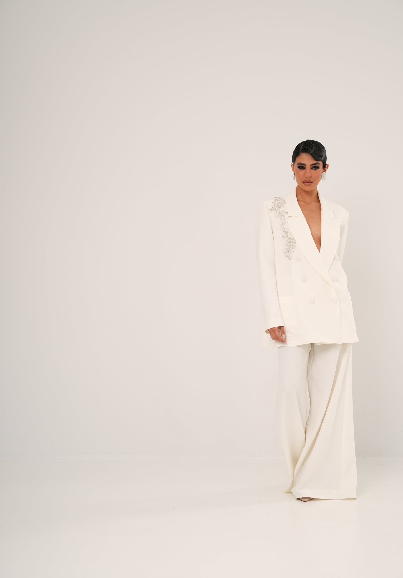 Blazer Partenope bianco