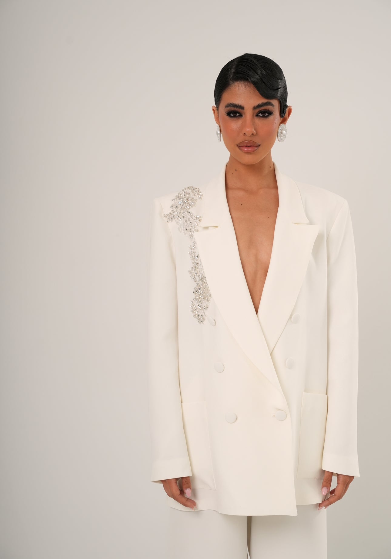 Blazer Partenope bianco
