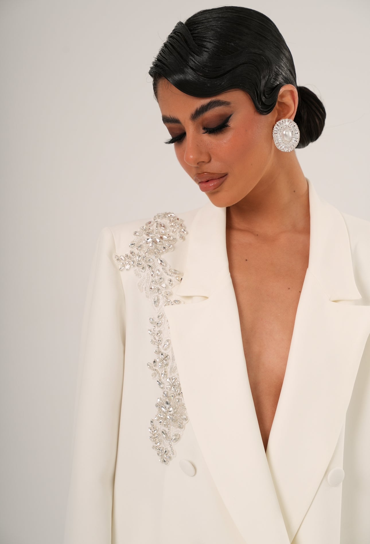 Blazer Partenope bianco