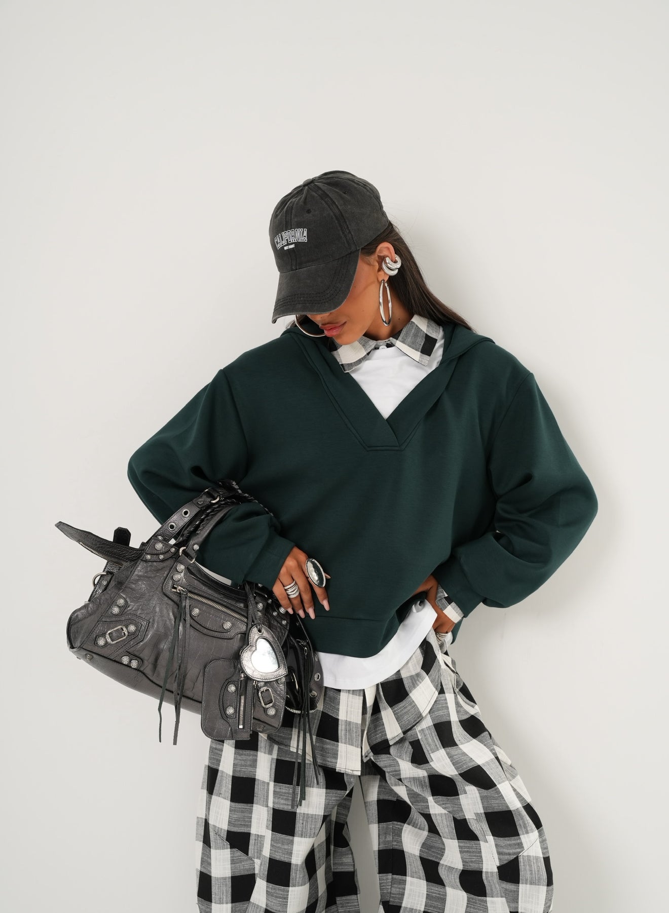 Felpa Arizona verde by Lumina