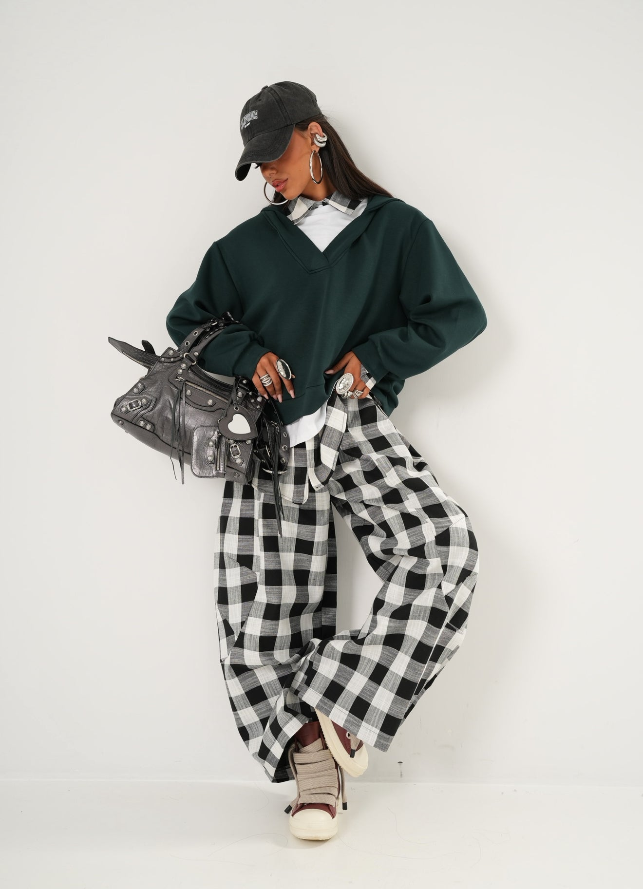 Felpa Arizona verde by Lumina