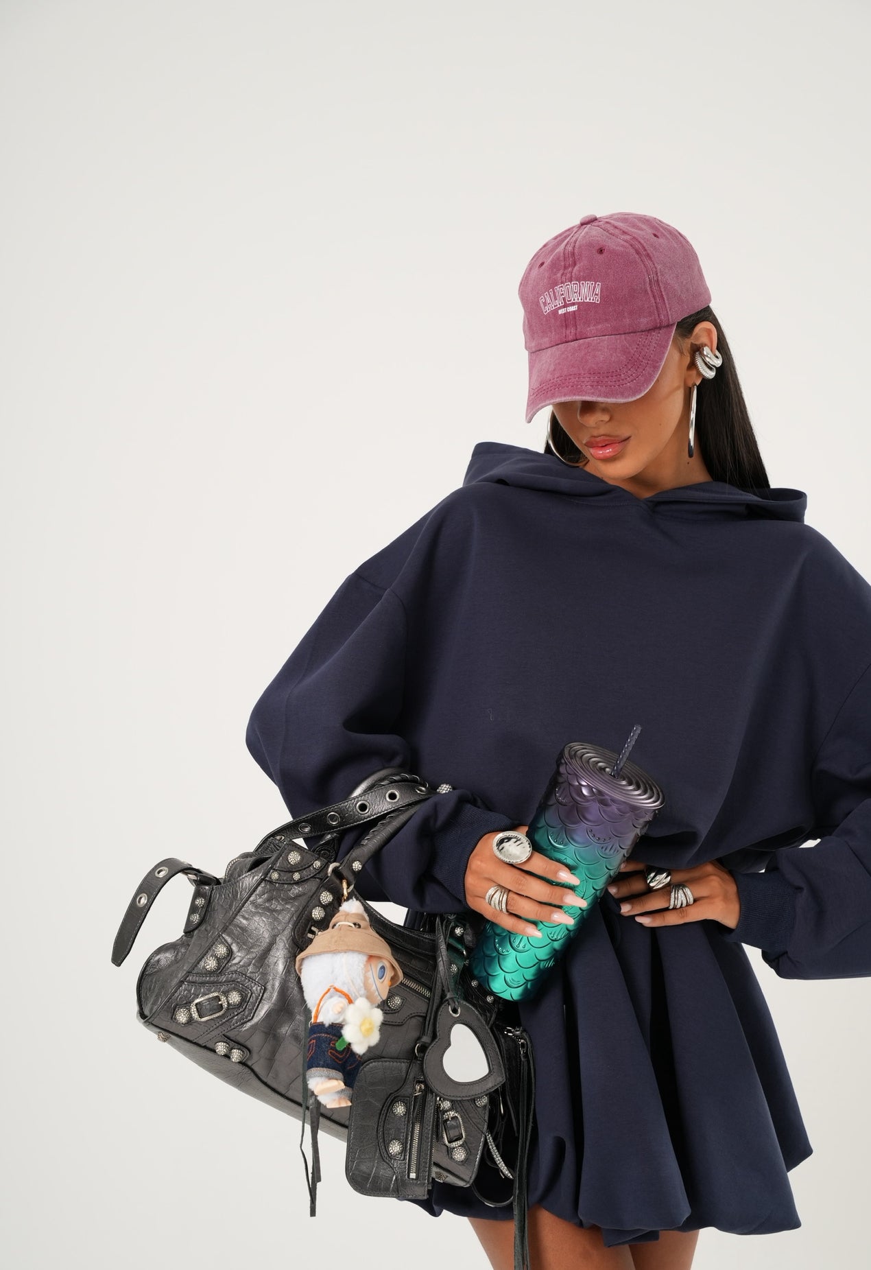 VESTITO FELPA STADFORD BLU