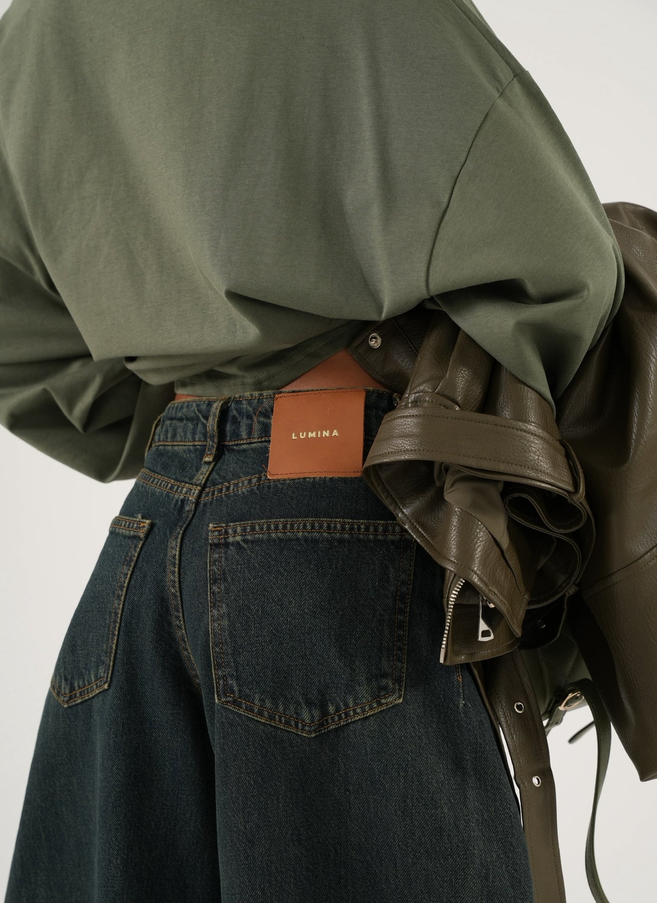 Jeans sabbiato Tania balloon By Lumina