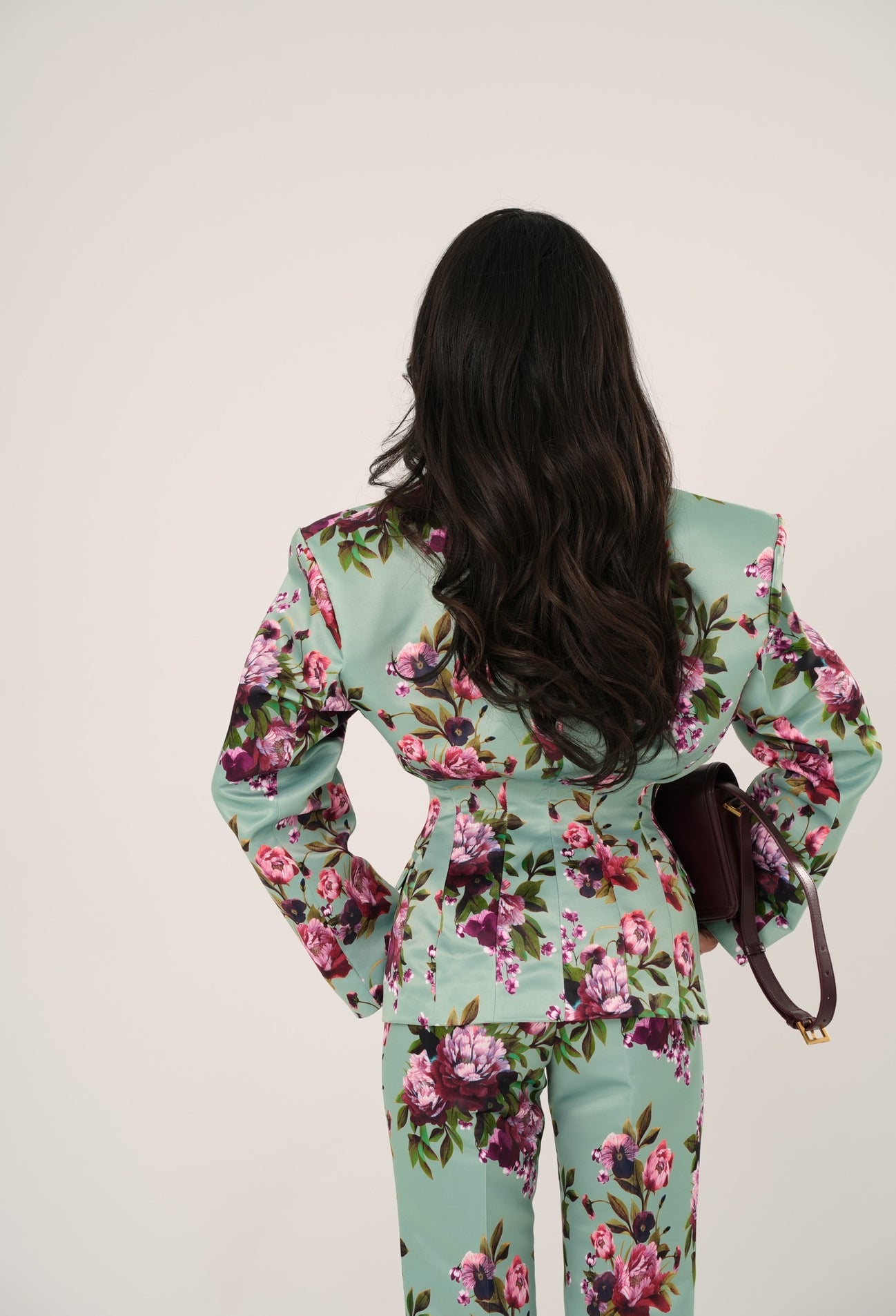 Blazer fiorato Dolce Vita acqua