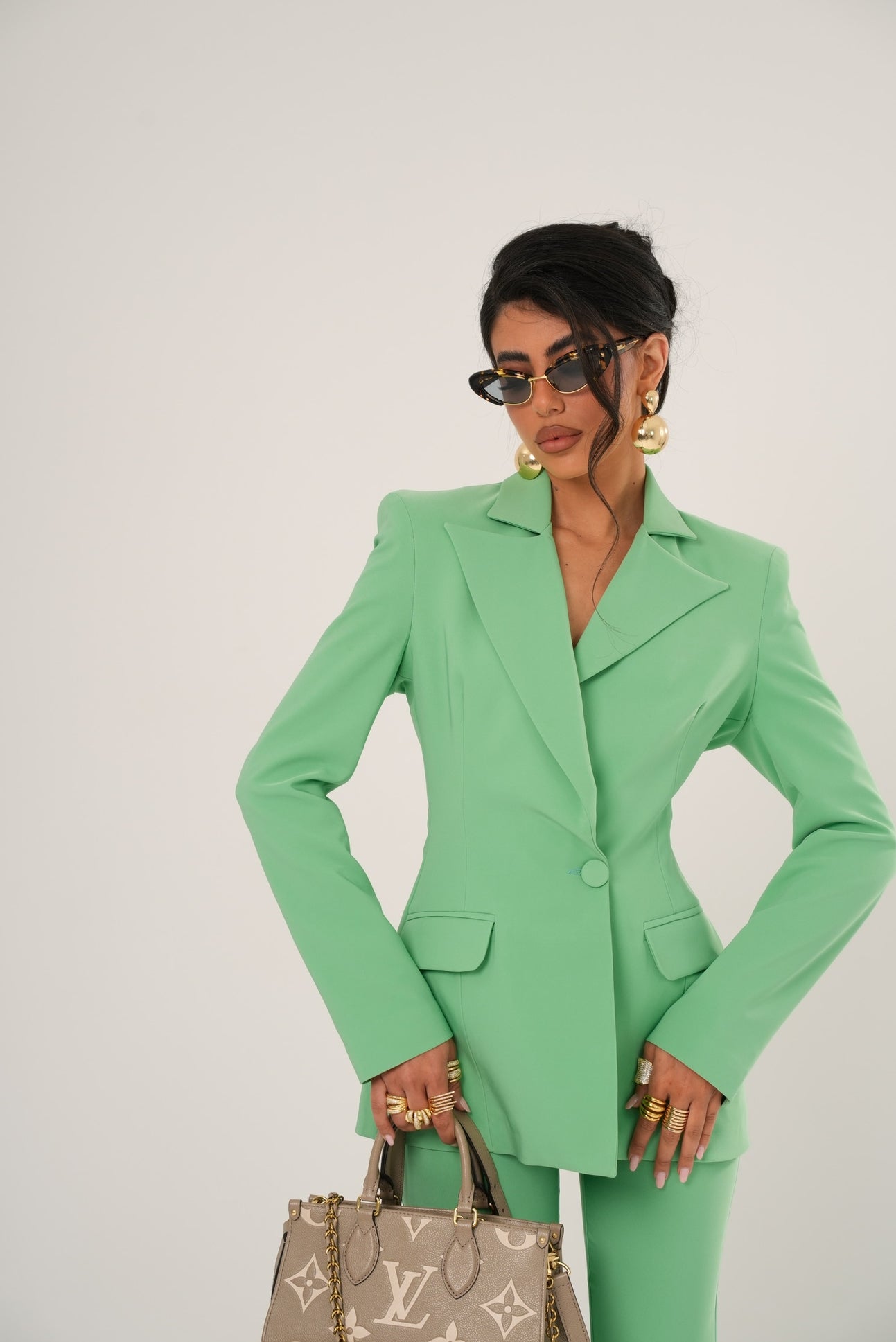 Blazer Maravì verde mela