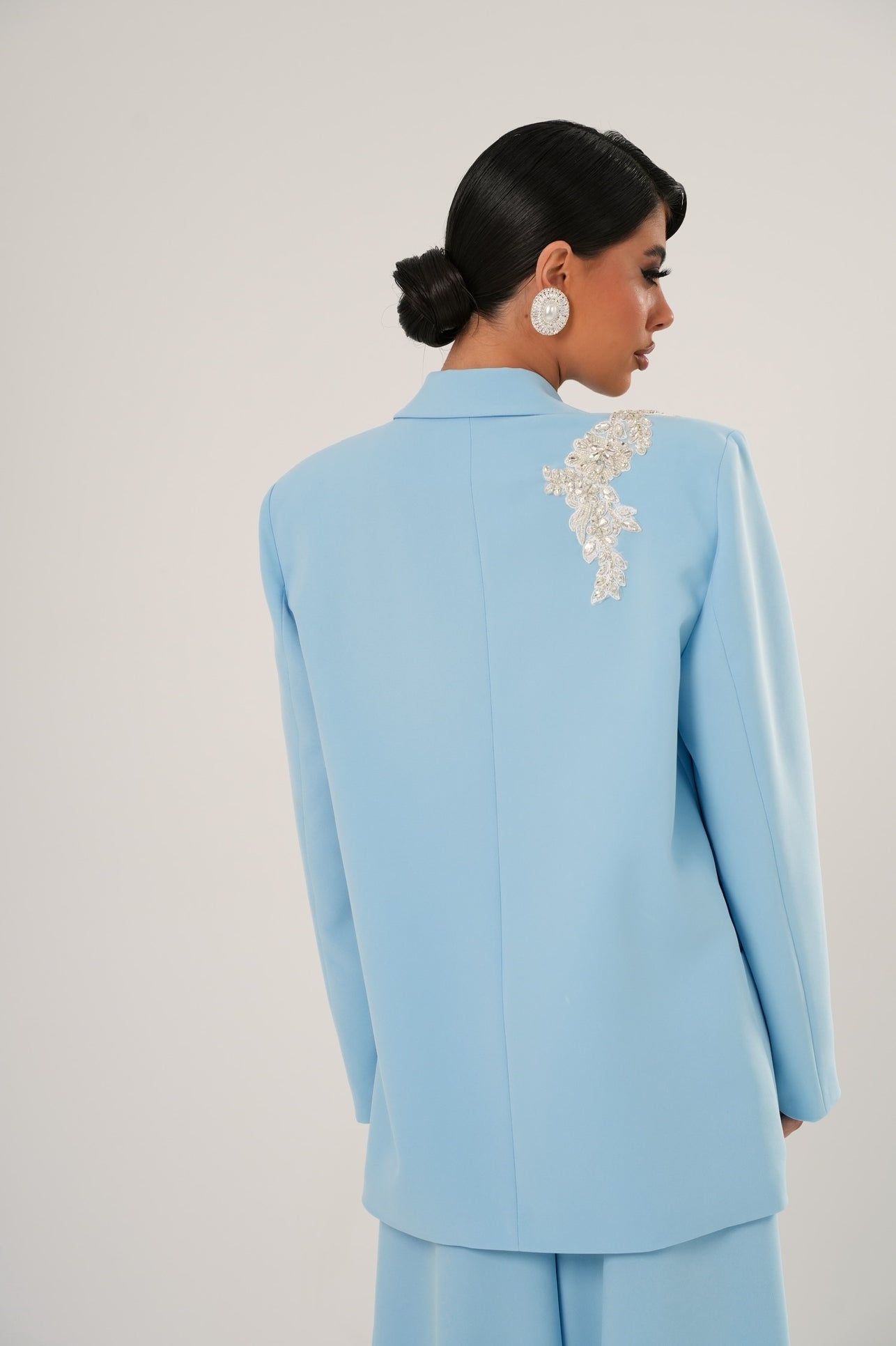 Blazer Partenope azzurro