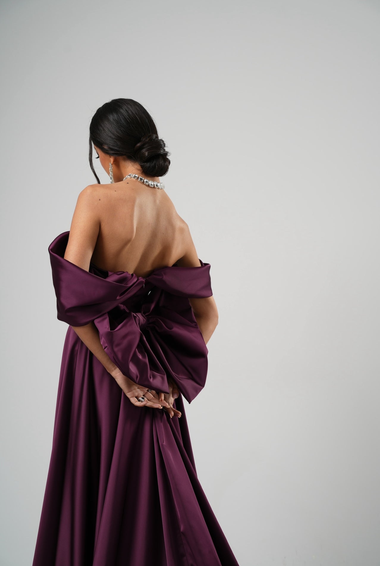 Vestito Grand Central bordeaux