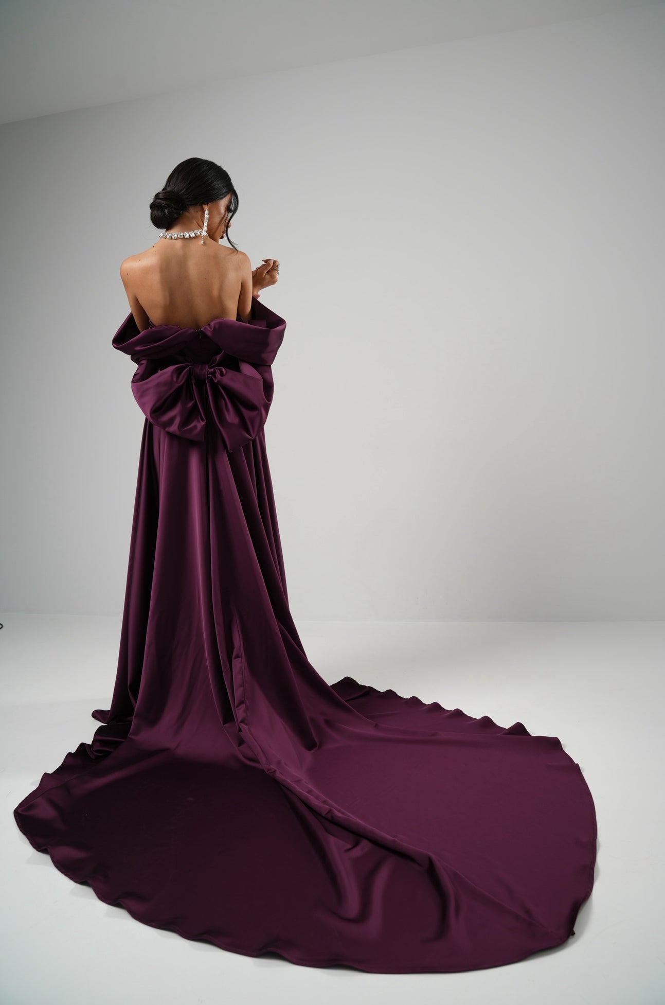 Vestito Grand Central bordeaux