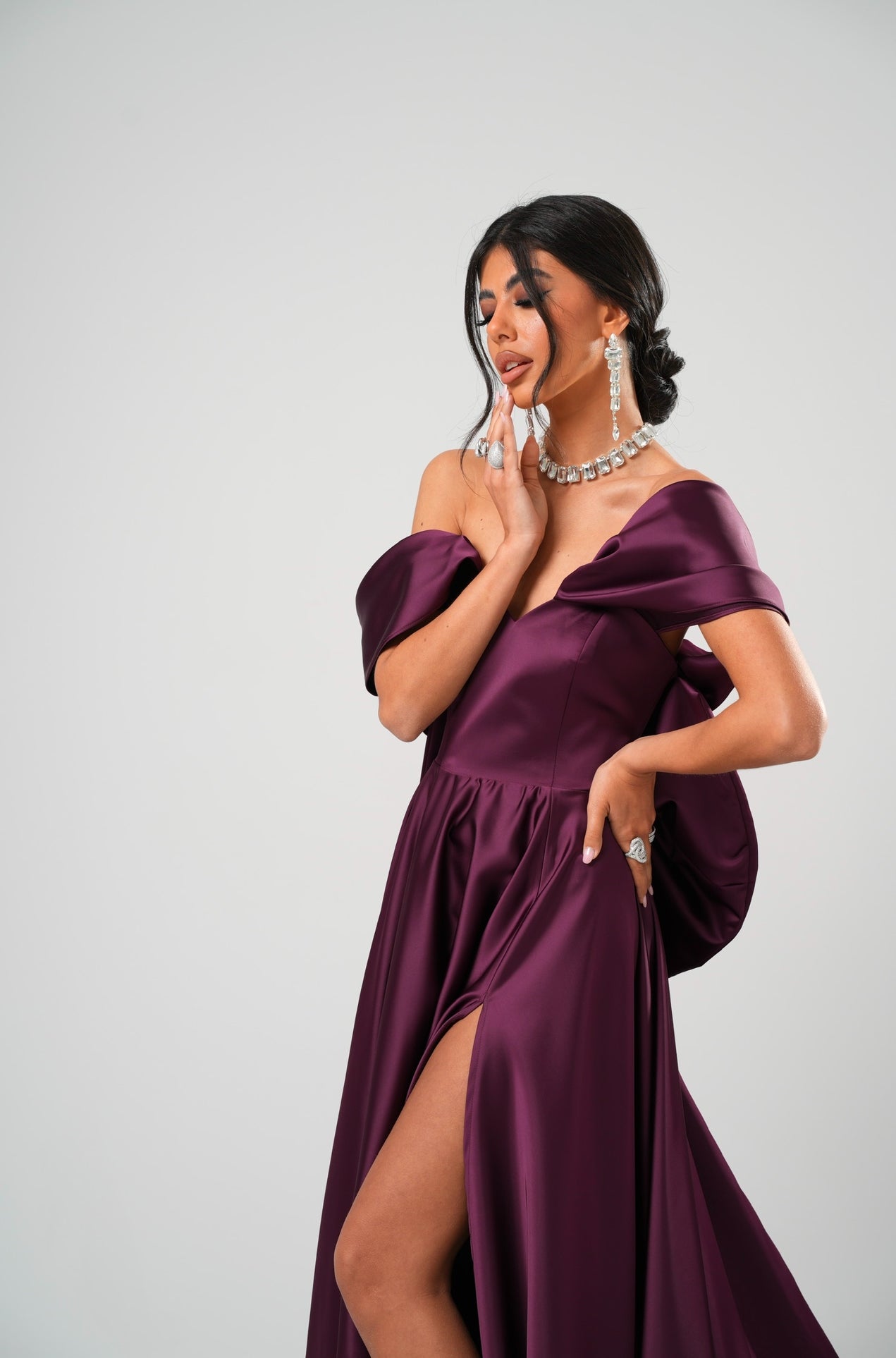 Vestito Grand Central bordeaux