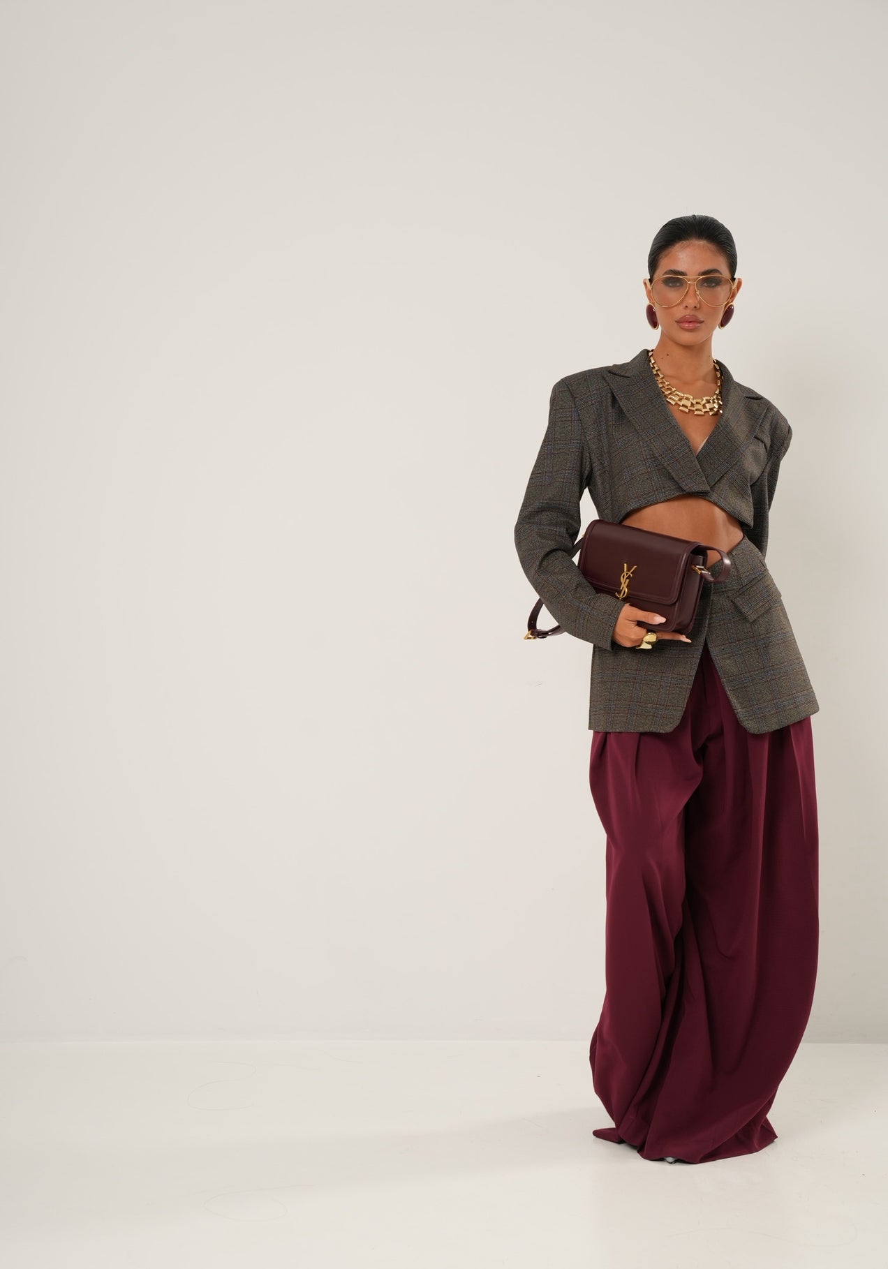 Giacca Dorothy marrone By Lumina