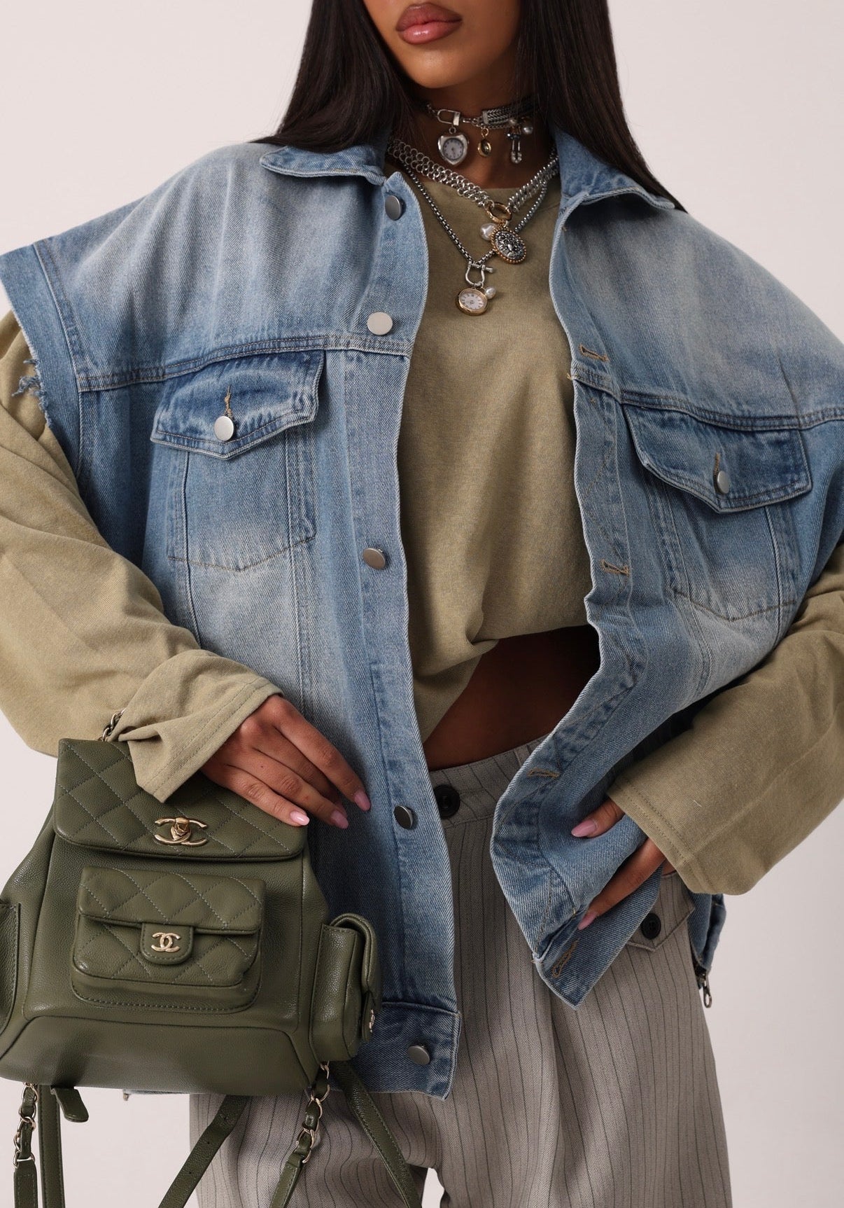 SMANICATO ORIZIA DENIM