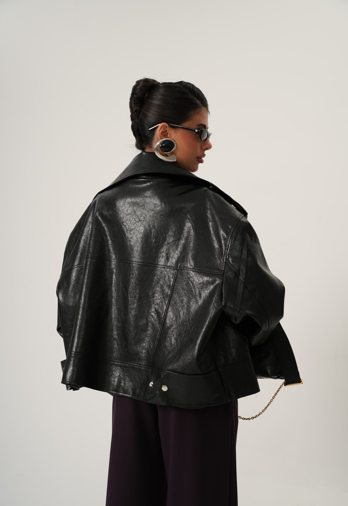 CHIODO ECOPELLE WEEK NERO