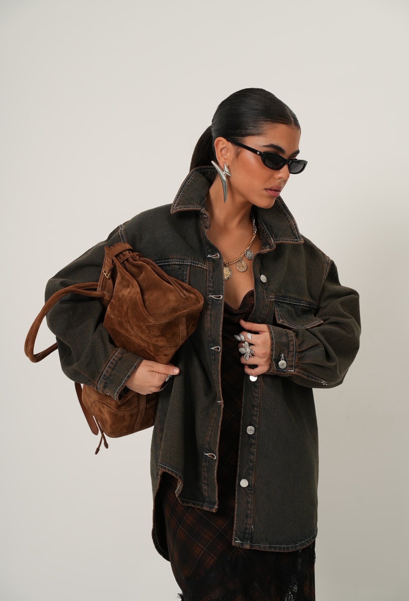 CAMICIA LANDON SABBIATA