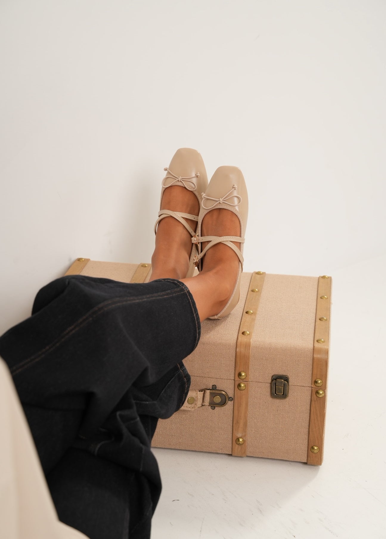 Ballerine fiocchi Clare beige