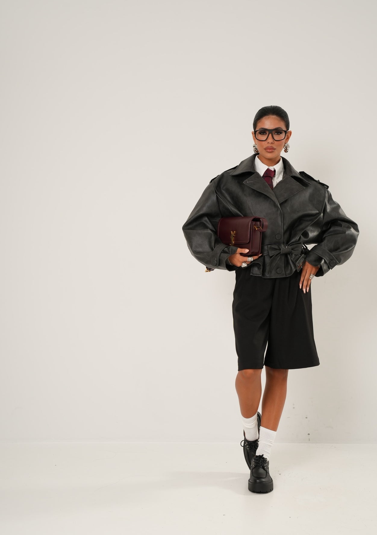 CHIODO ECOPELLE ZELANDA NERO