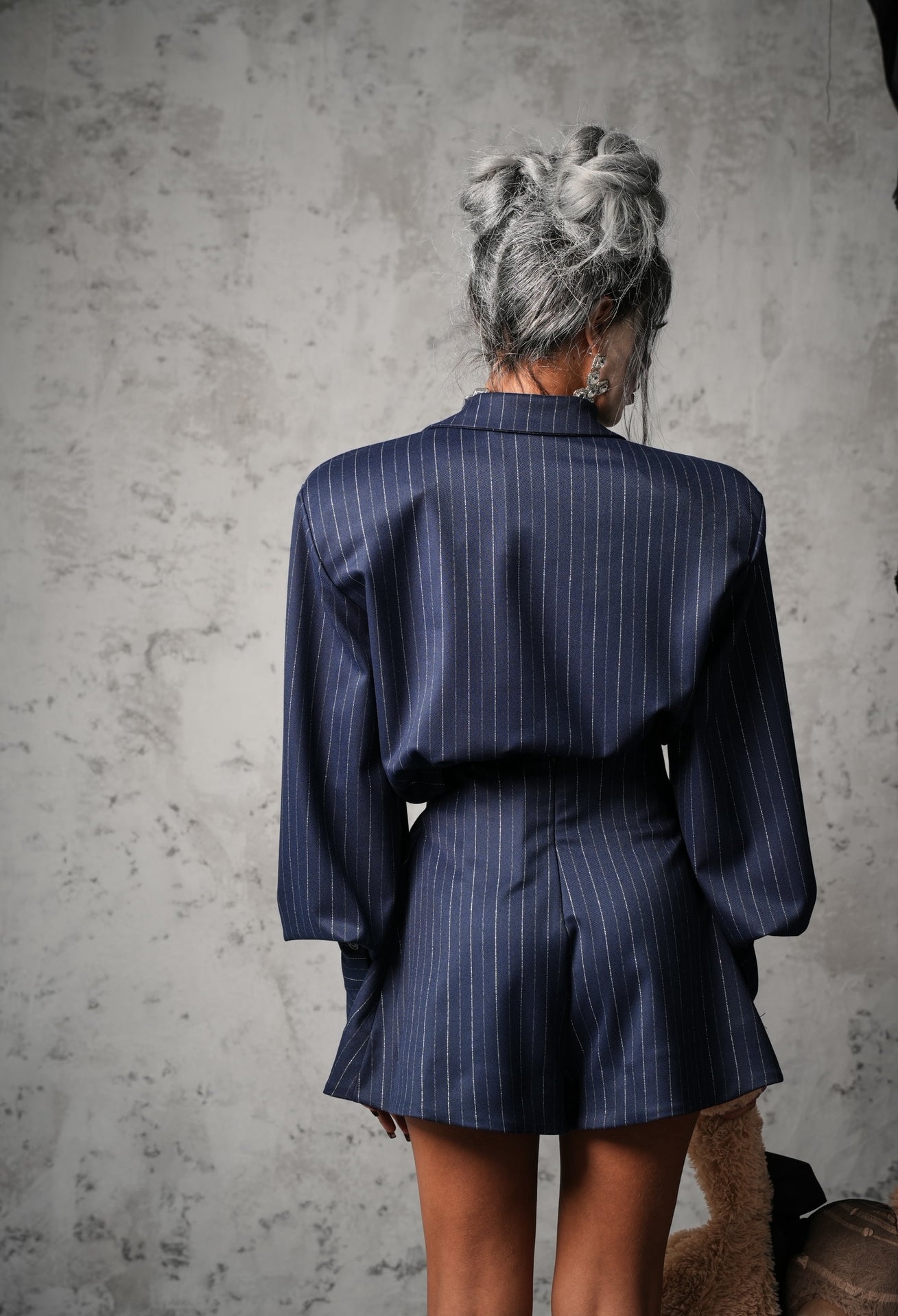 SHORTS GESSATO DEAMON BLU BY MARZIA MANGO