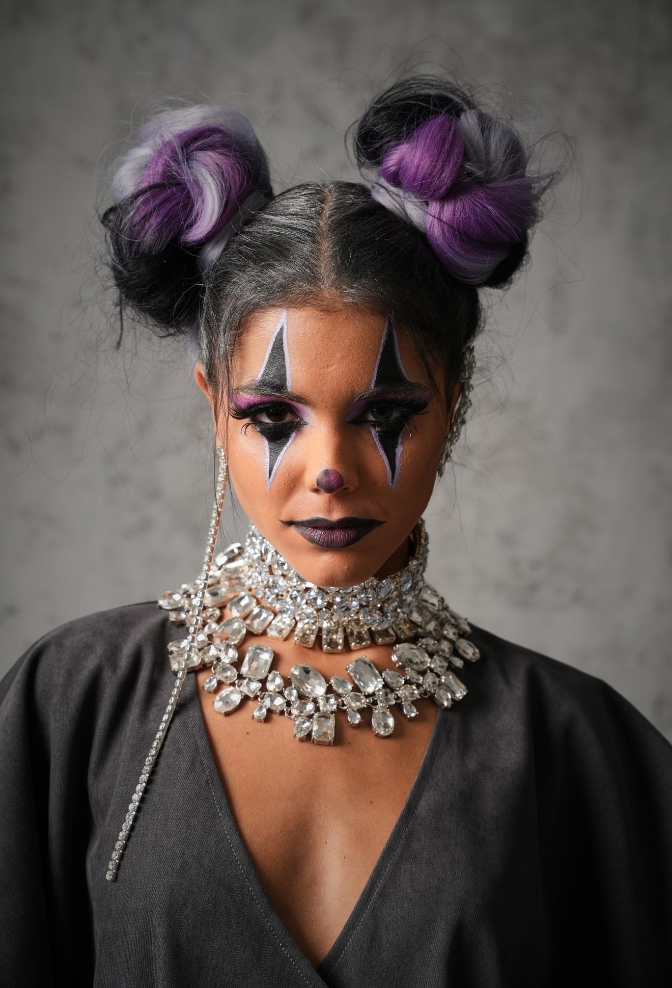 VESTITO HALLOWEEN GRIGIO BY MARZIA MANGO