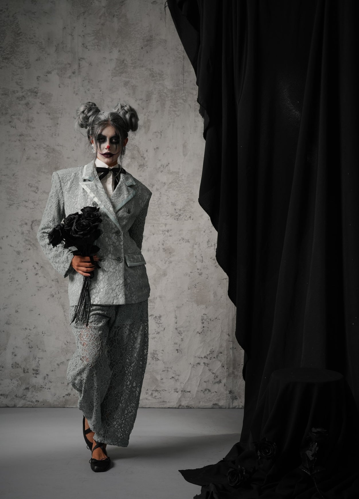 TAILLEUR HARLEY QUINN POLVERE CHIC SHOES IN TOWN