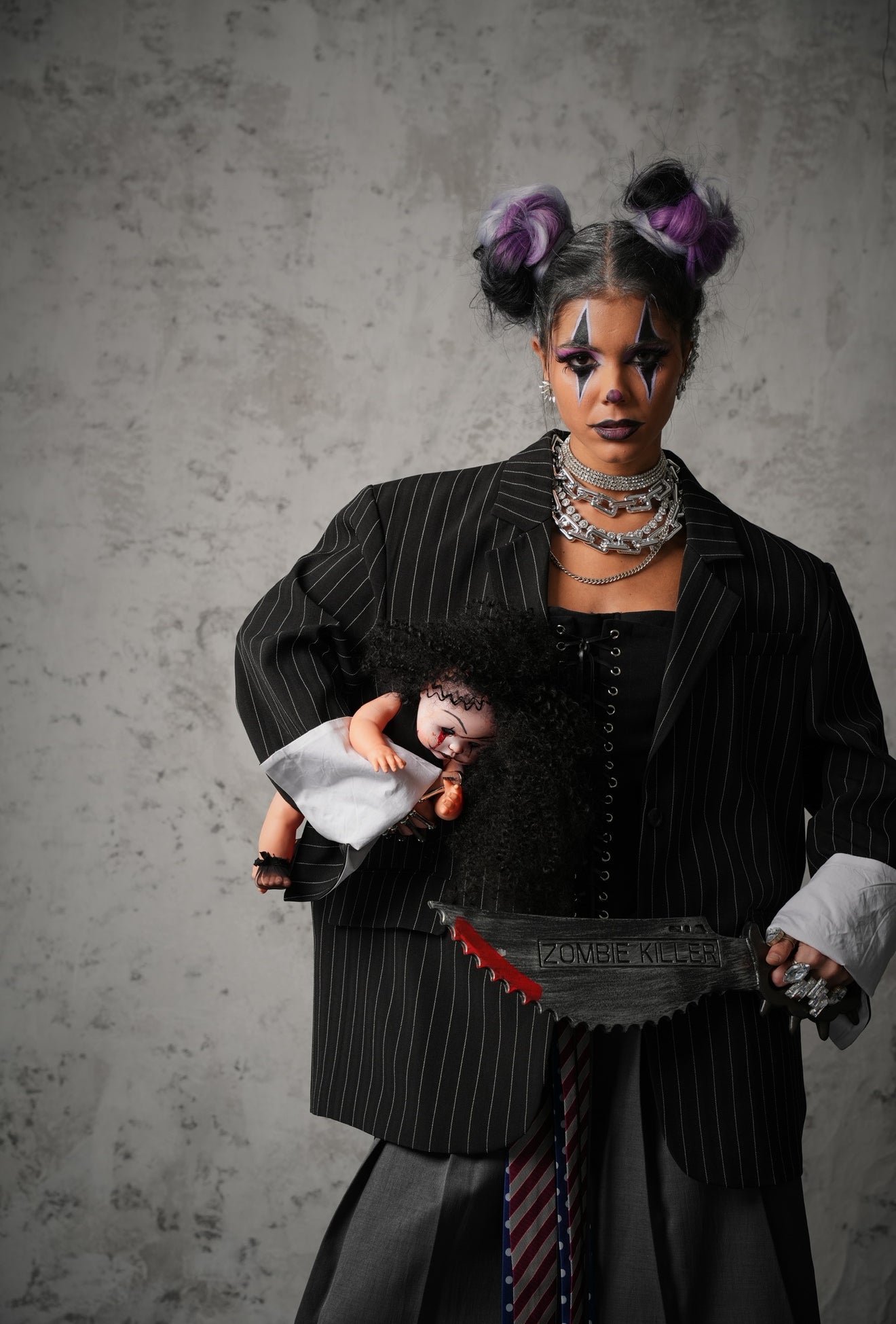 BLAZER GESSATO ESSENCE NERO