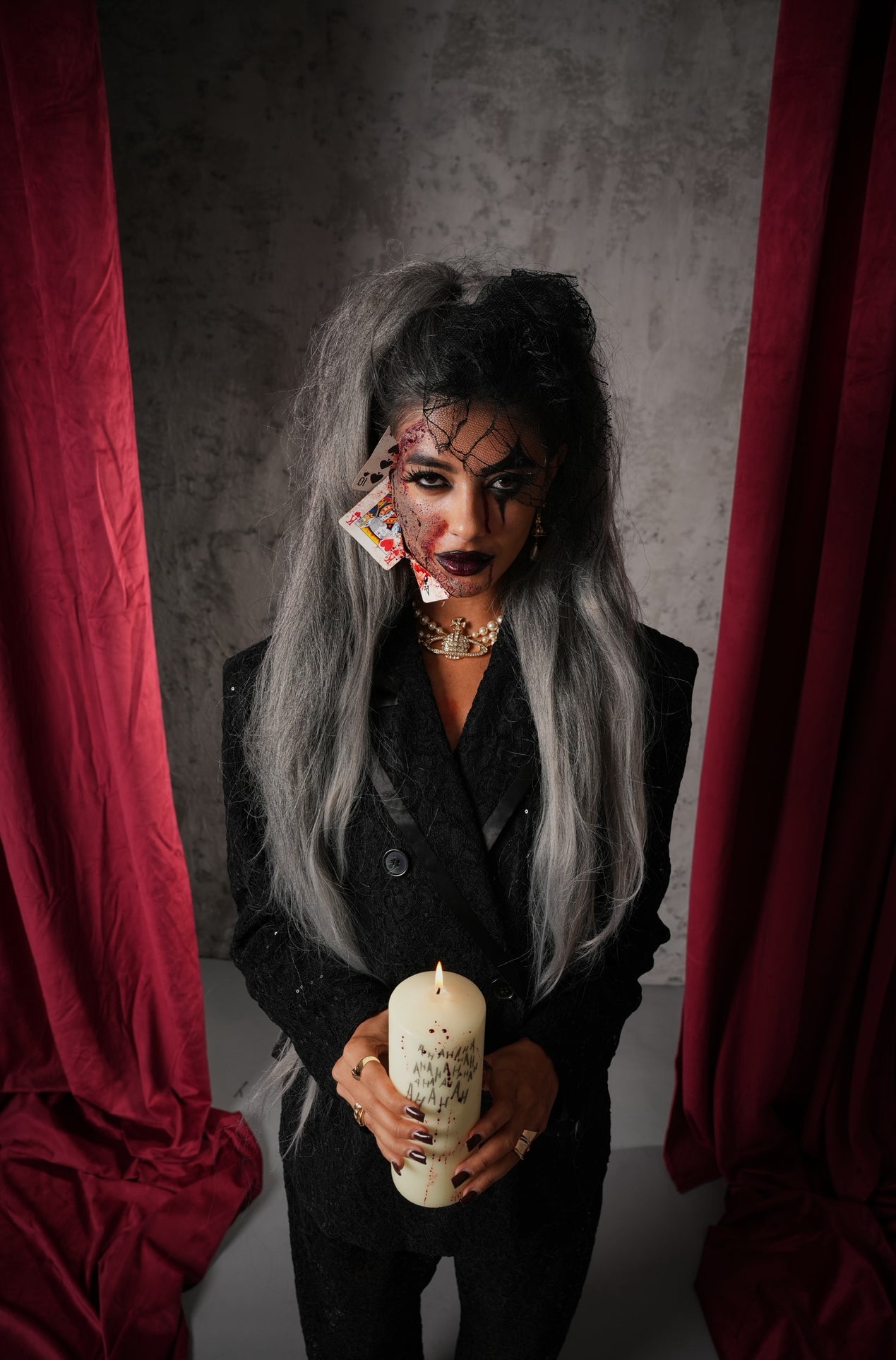 TAILLEUR HARLEY QUINN NERO CHIC SHOES IN TOWN