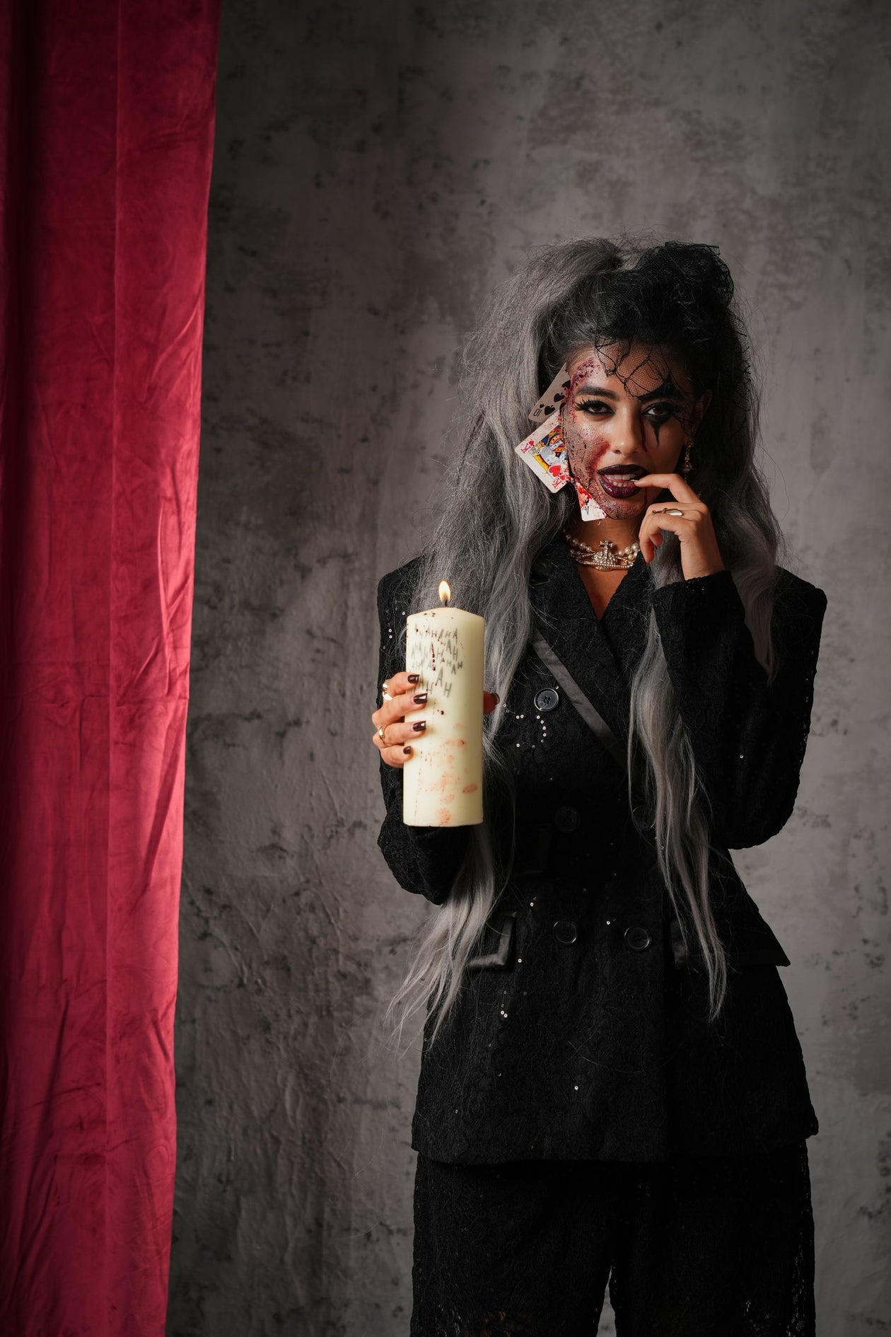 TAILLEUR HARLEY QUINN NERO CHIC SHOES IN TOWN