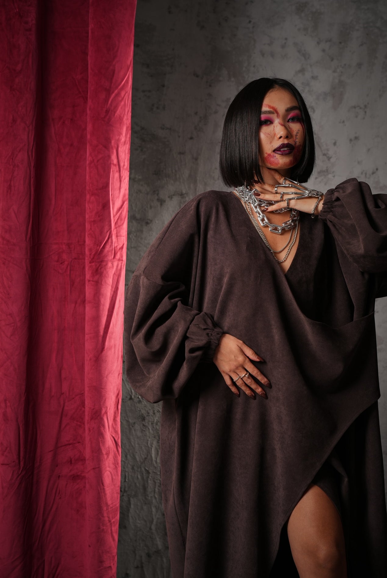 VESTITO HALLOWEEN MARRONE BY MARZIA MANGO