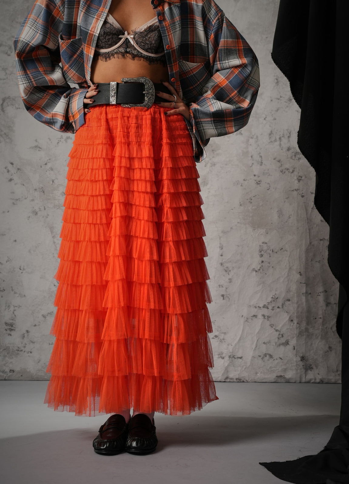 GONNA TULLE CHUPA-CHUPS ARANCIO