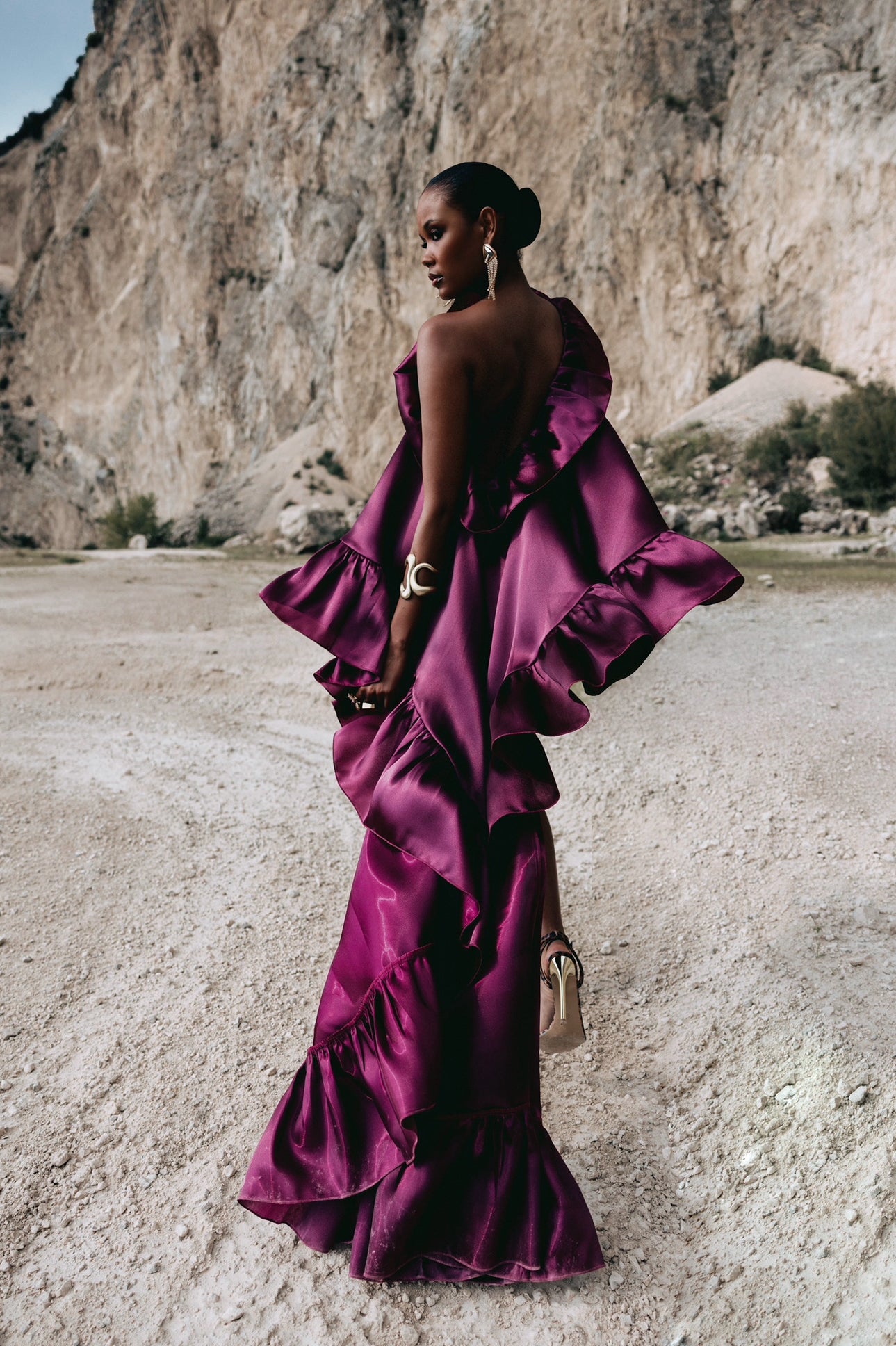 Vestito Feeling Good prugna