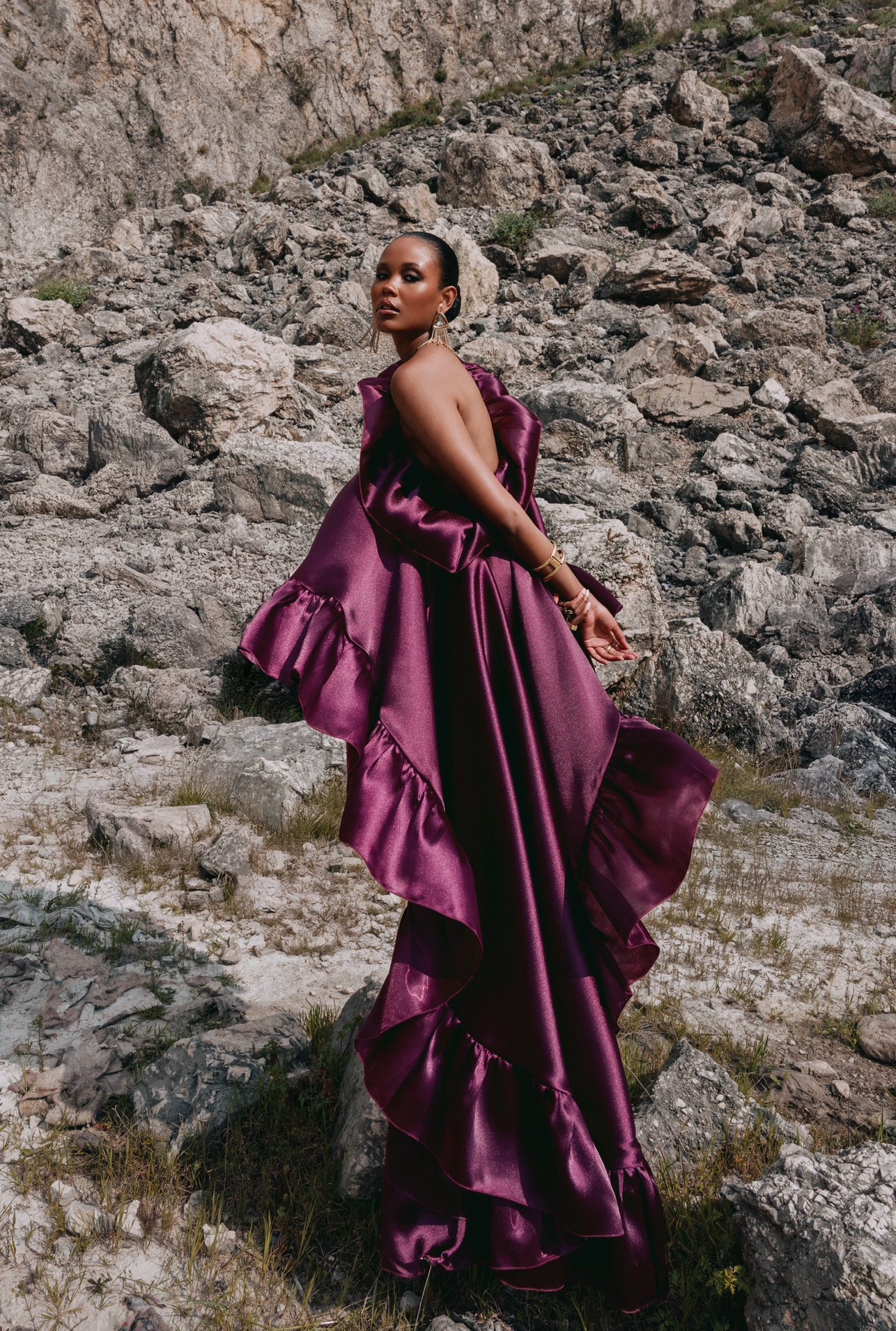 Vestito Feeling Good prugna