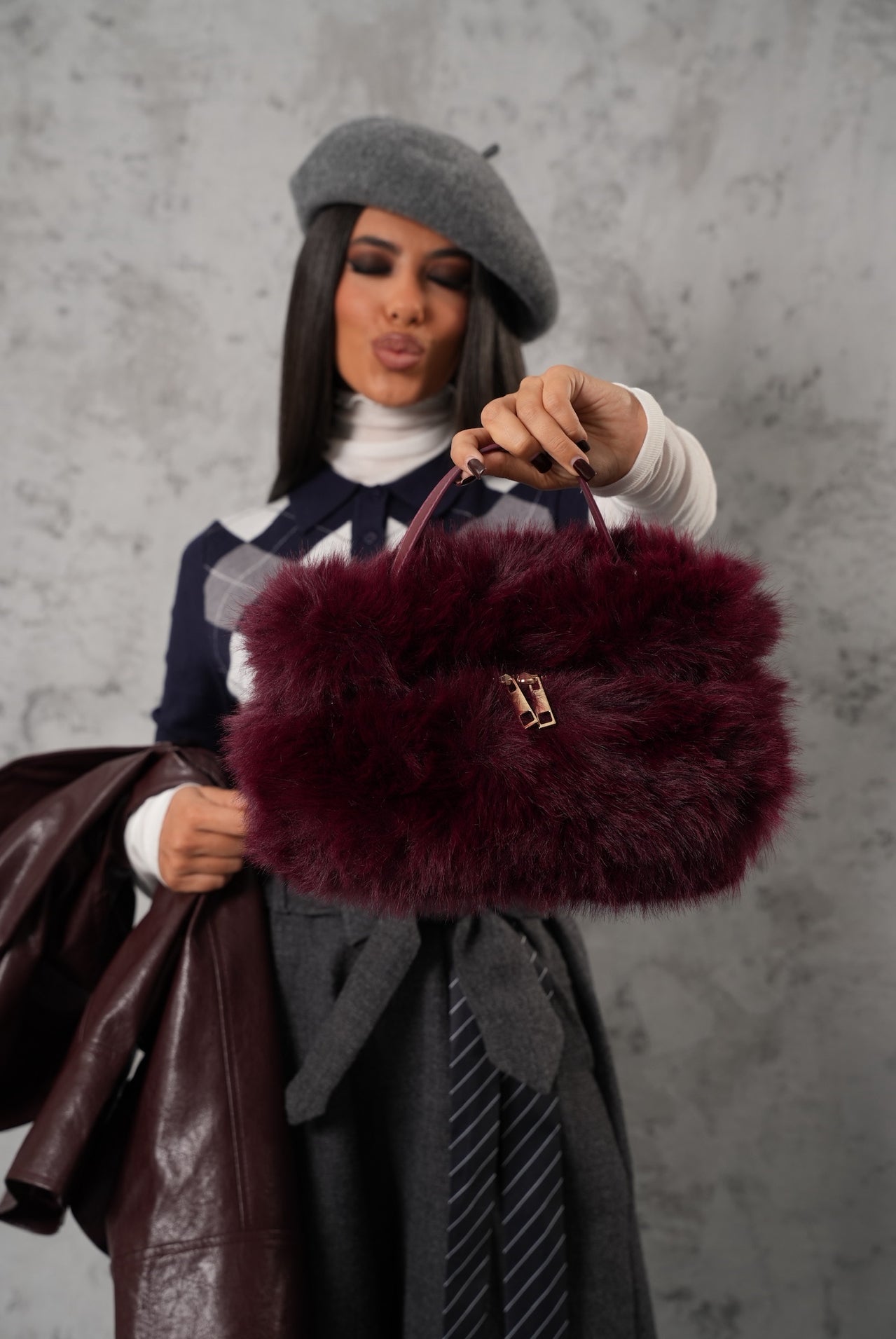BORSA ARMONY BORDEAUX