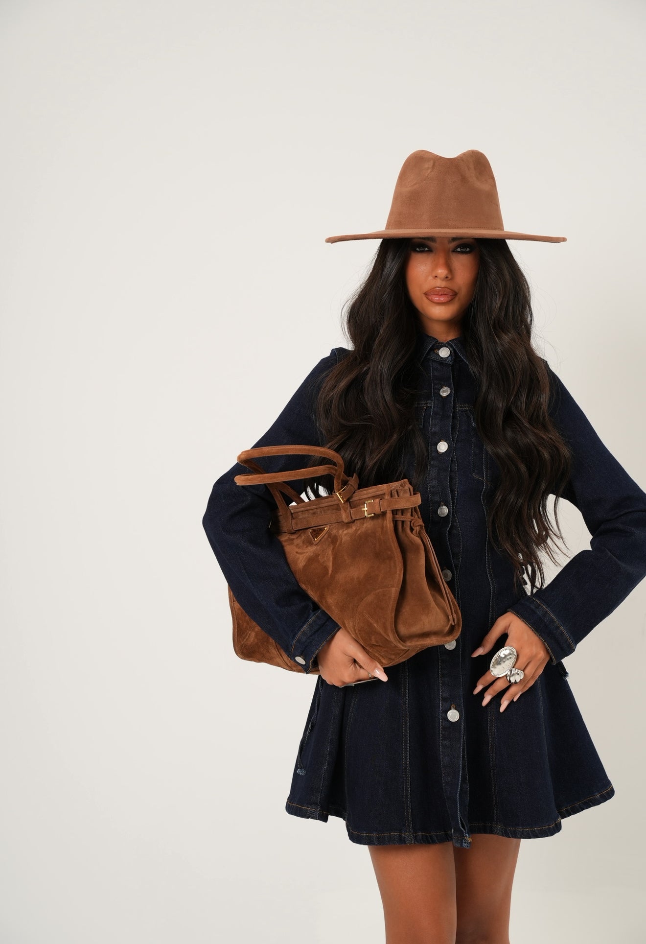 Vestito Amaia denim scuro