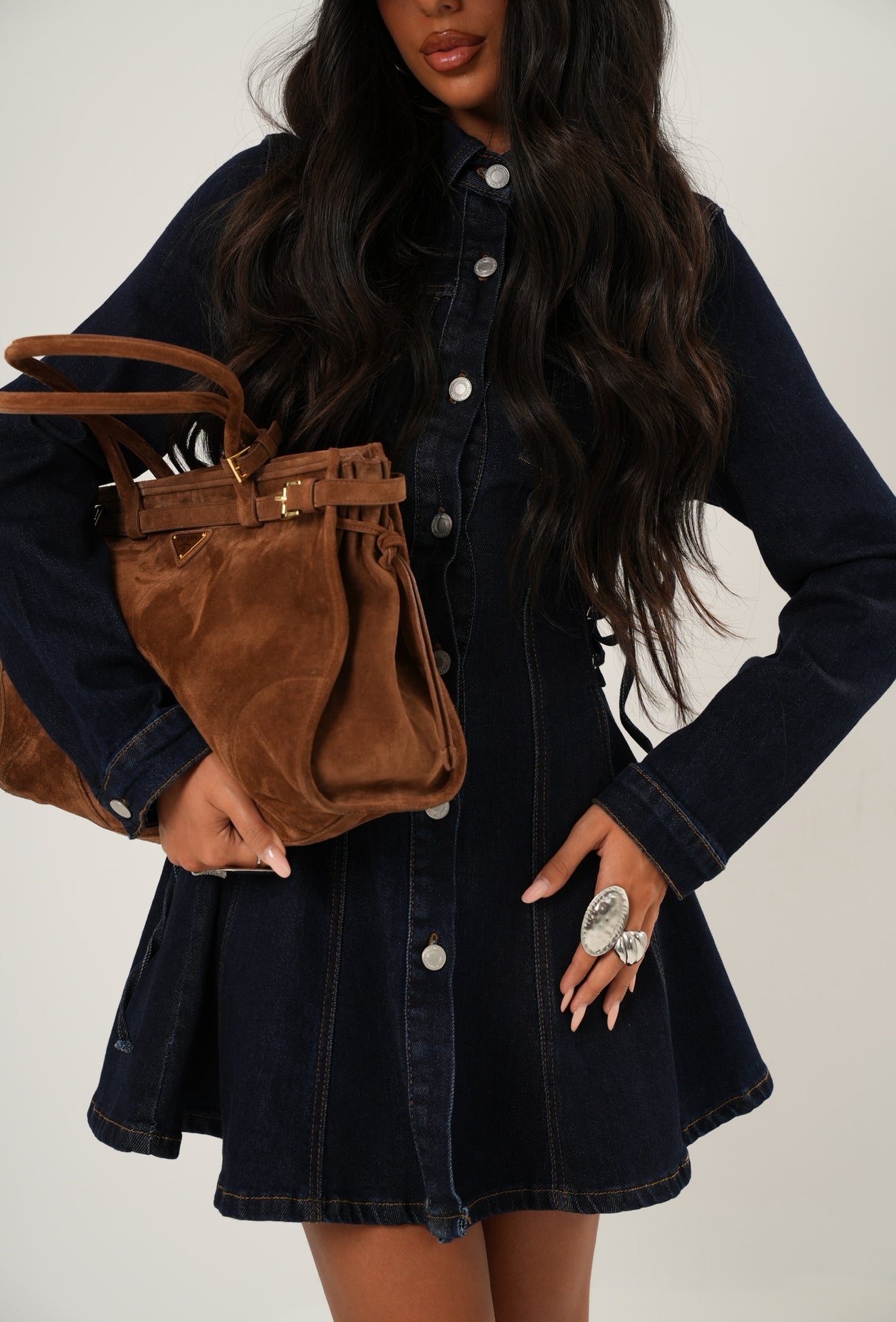 Vestito Amaia denim scuro