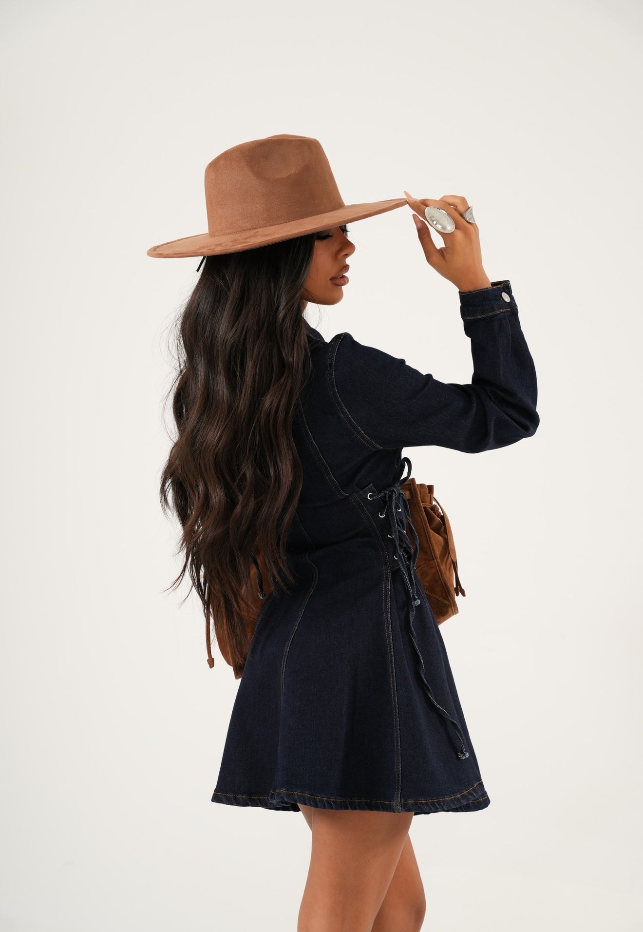 Vestito Amaia denim scuro