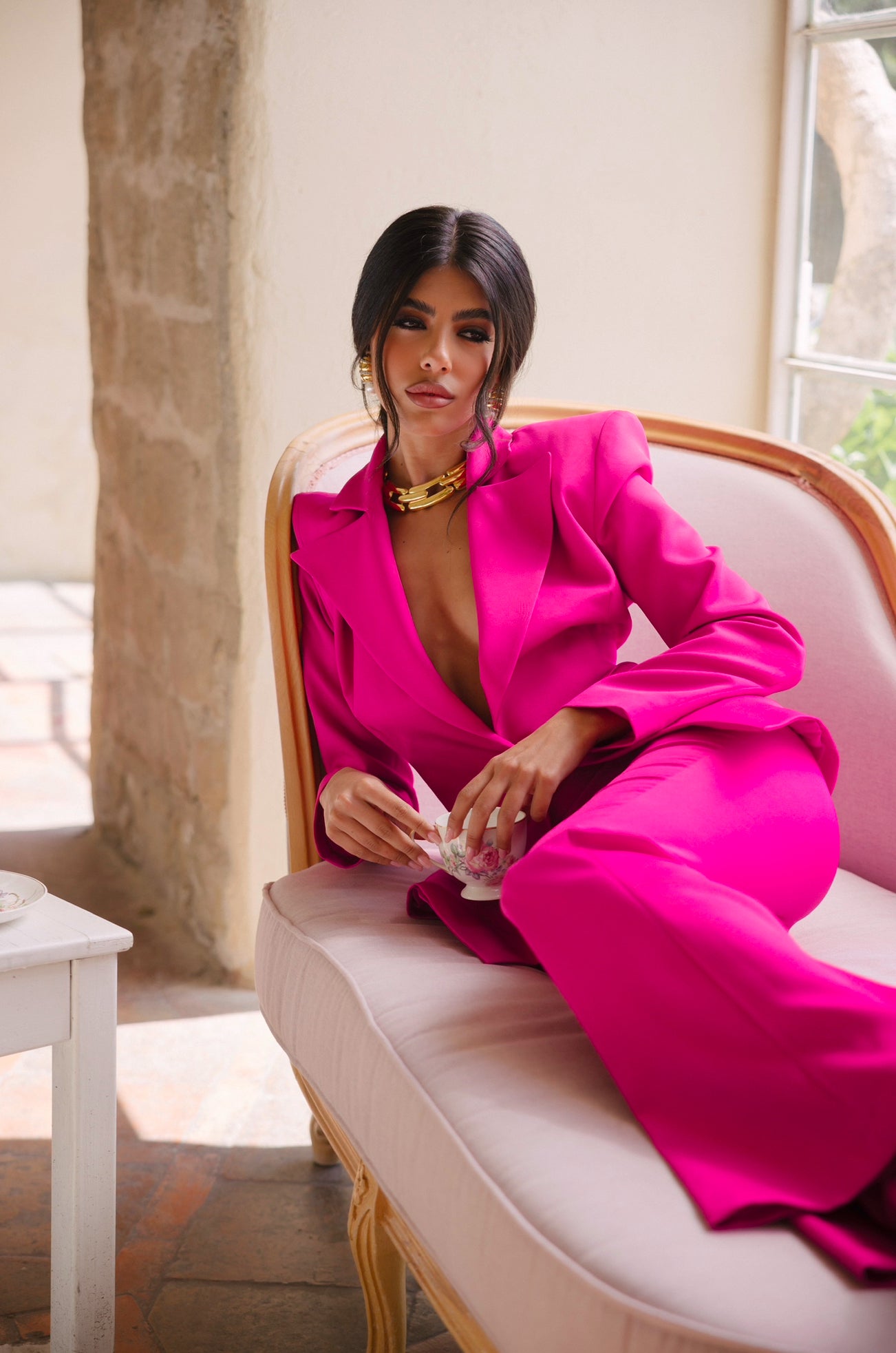 Blazer Maravì fucsia