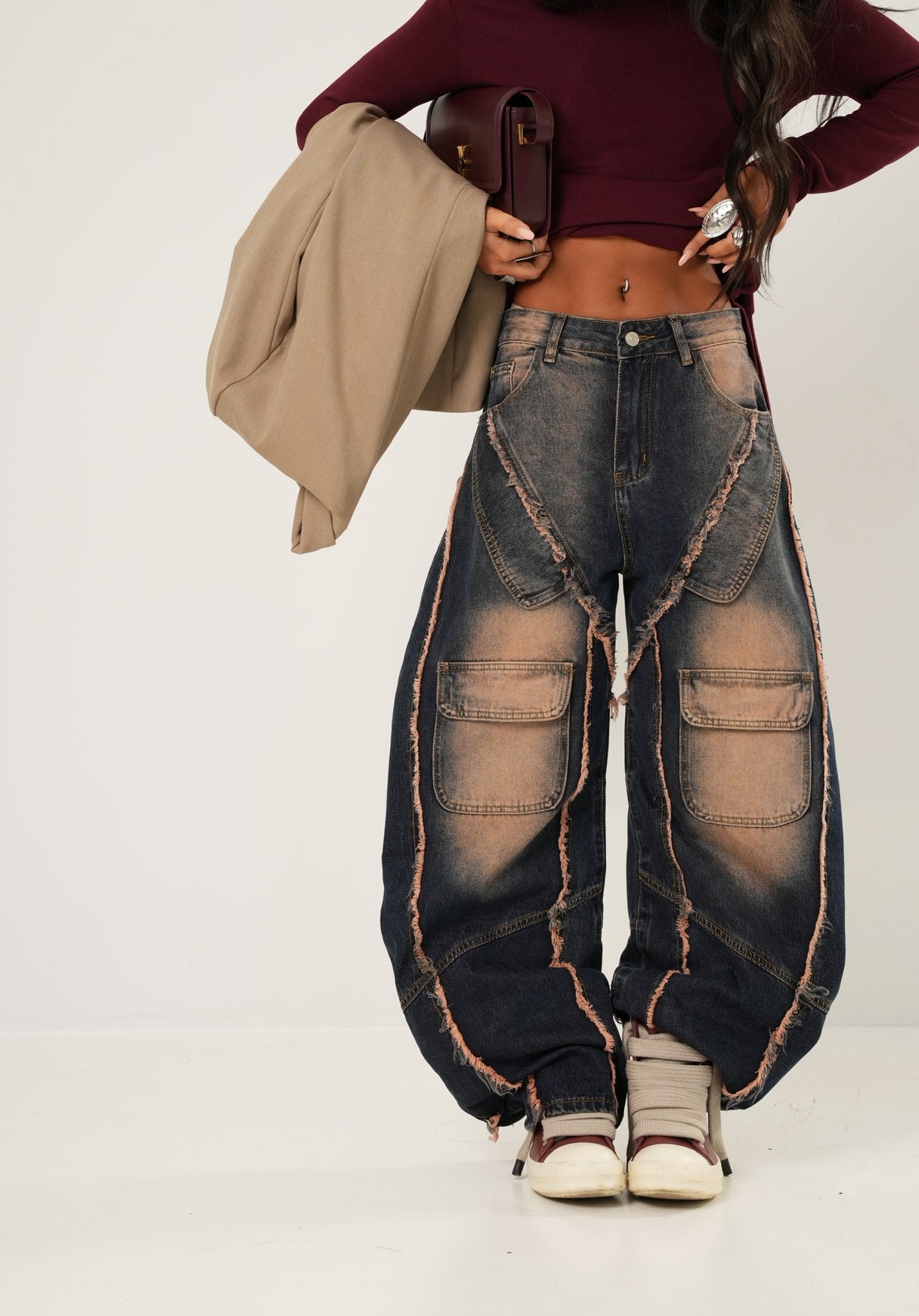 Jeans Salmon slavato