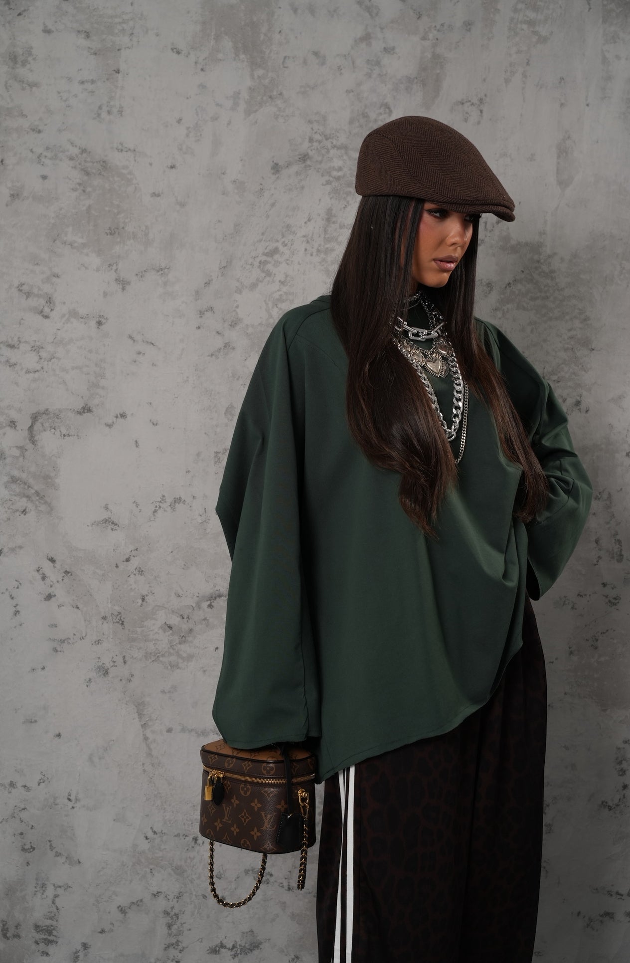 MAGLIA SARABI VERDE BOSCO