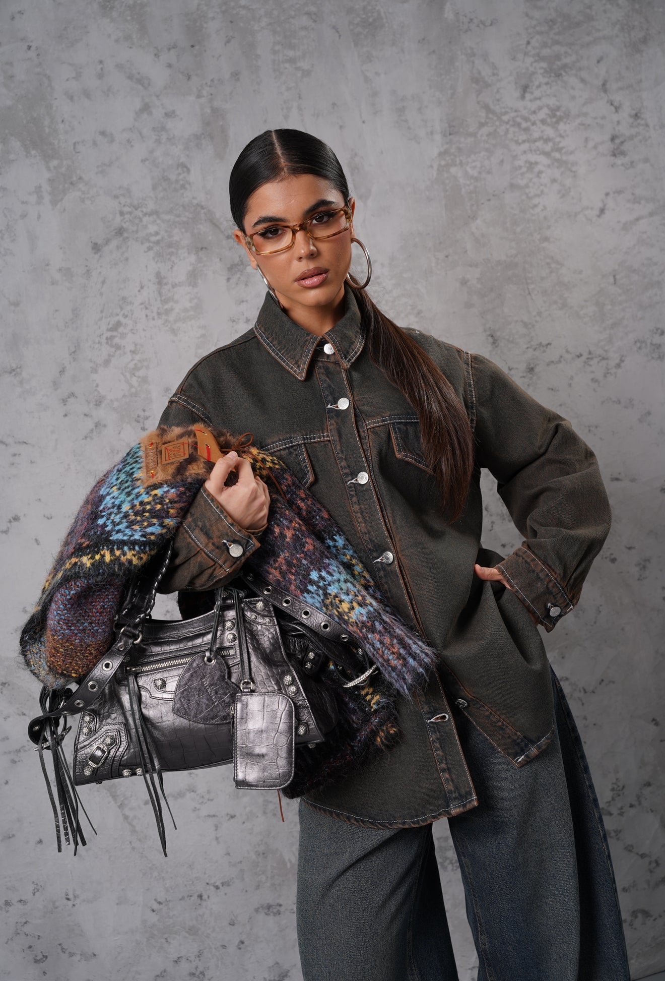 CAMICIA LANDON SABBIATA