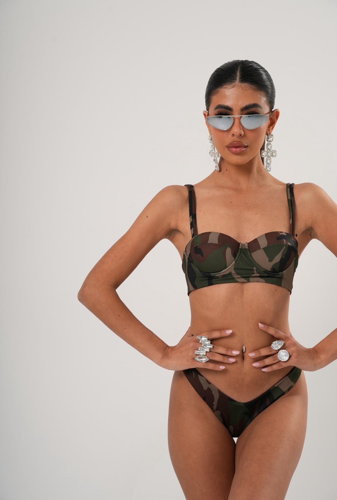 Bikini American camouflage