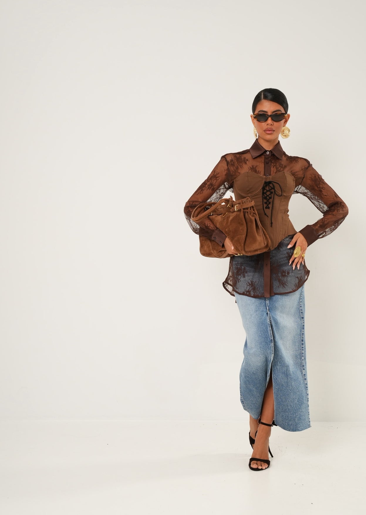 Corsetto Esra marrone