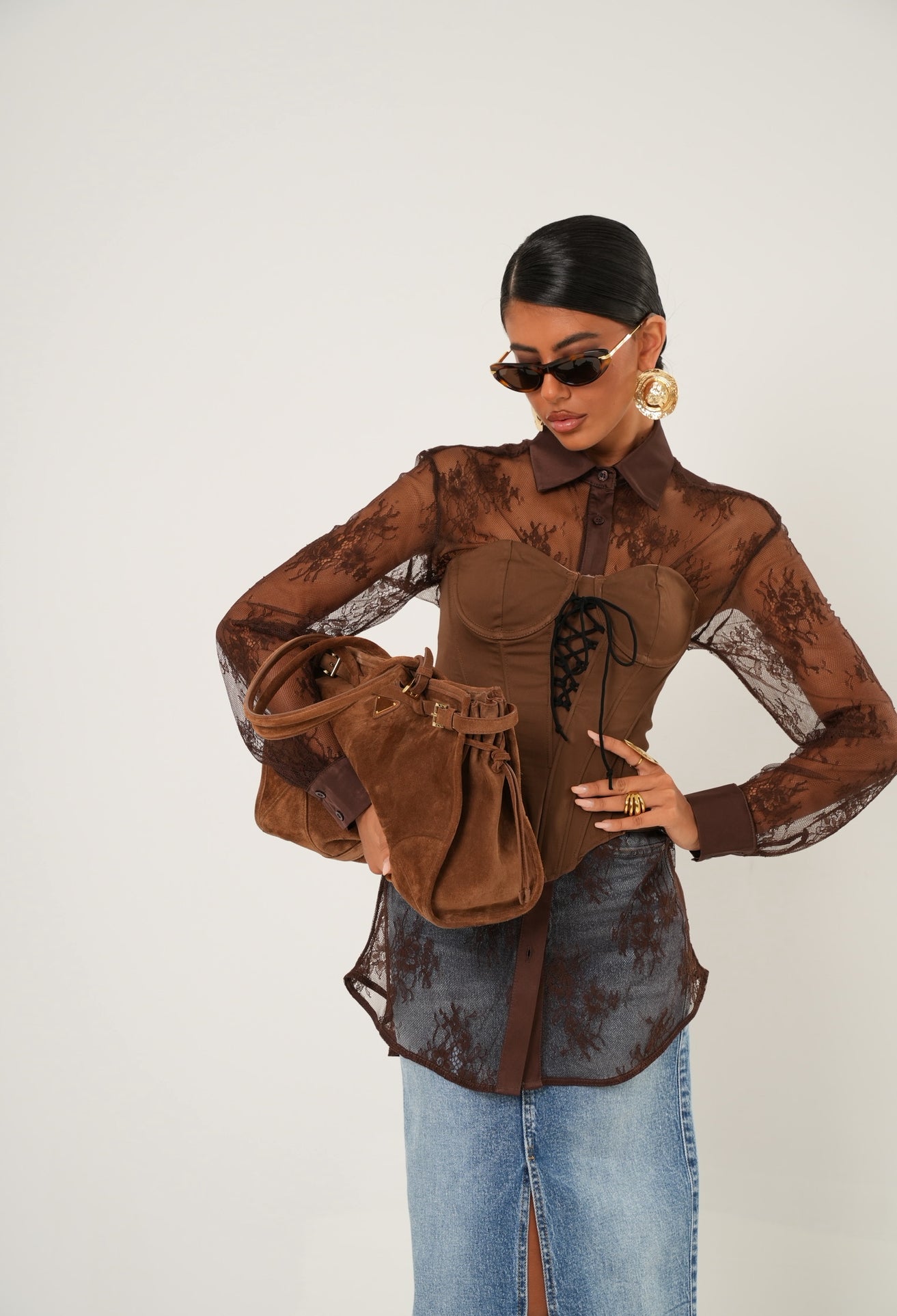 Corsetto Esra marrone